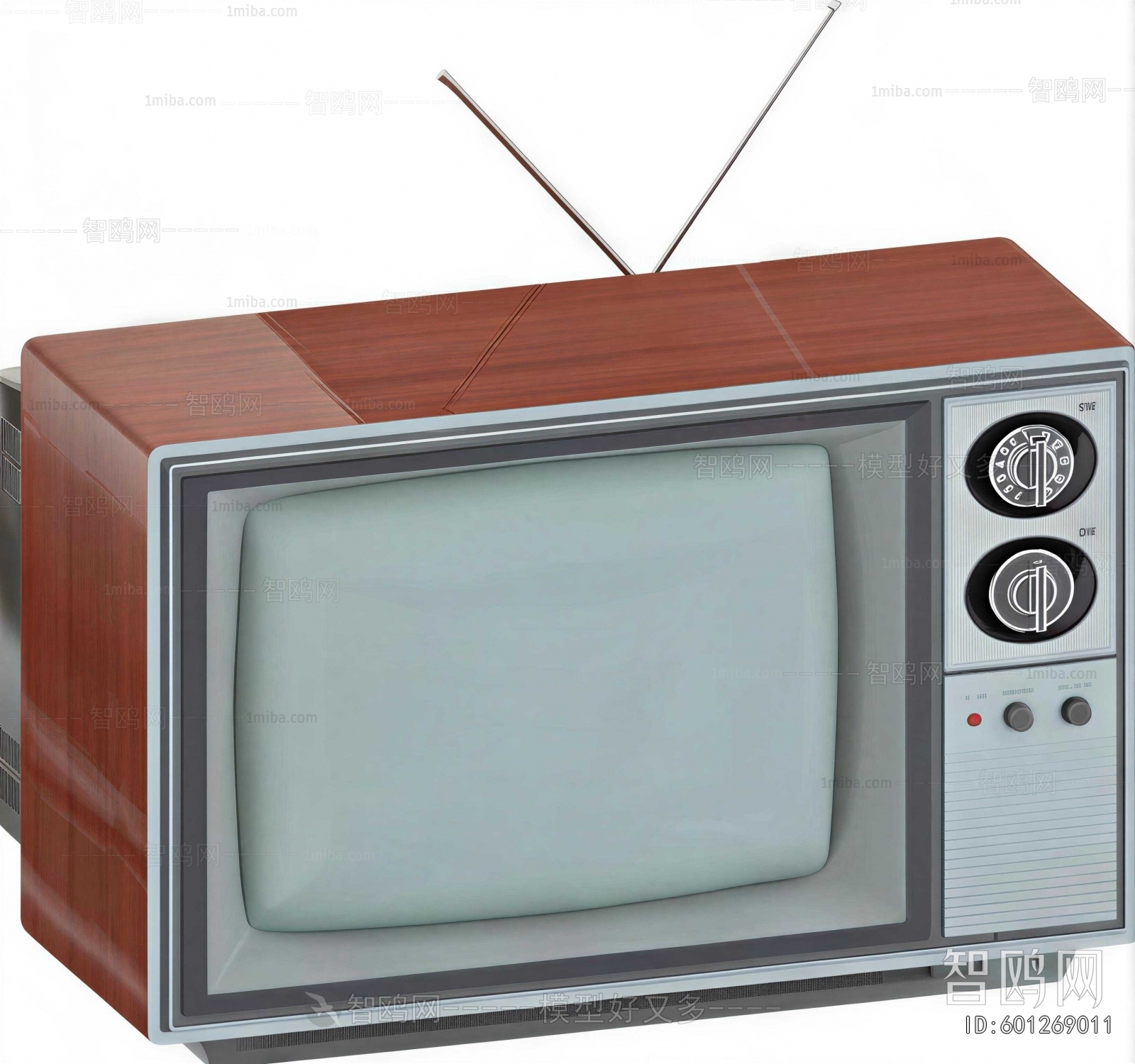Industrial Style Retro Style TV Set