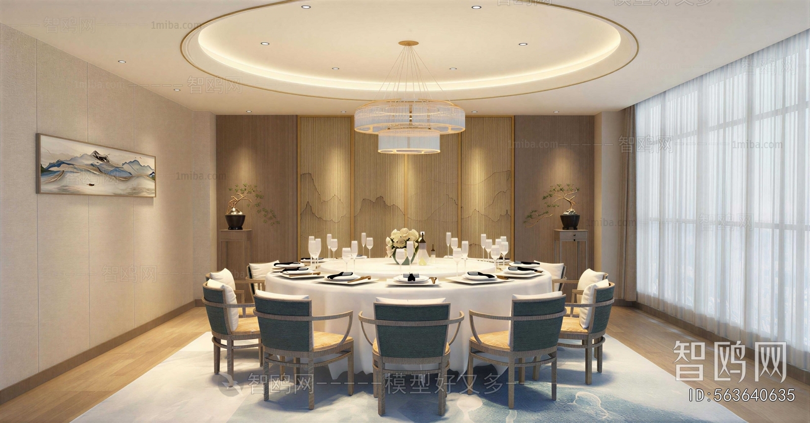 New Chinese Style Restaurant Box