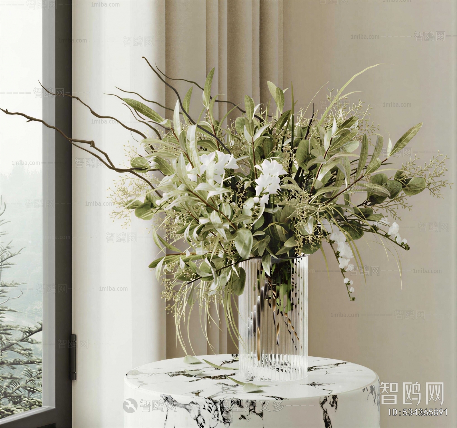 Modern Flower Arrangement
