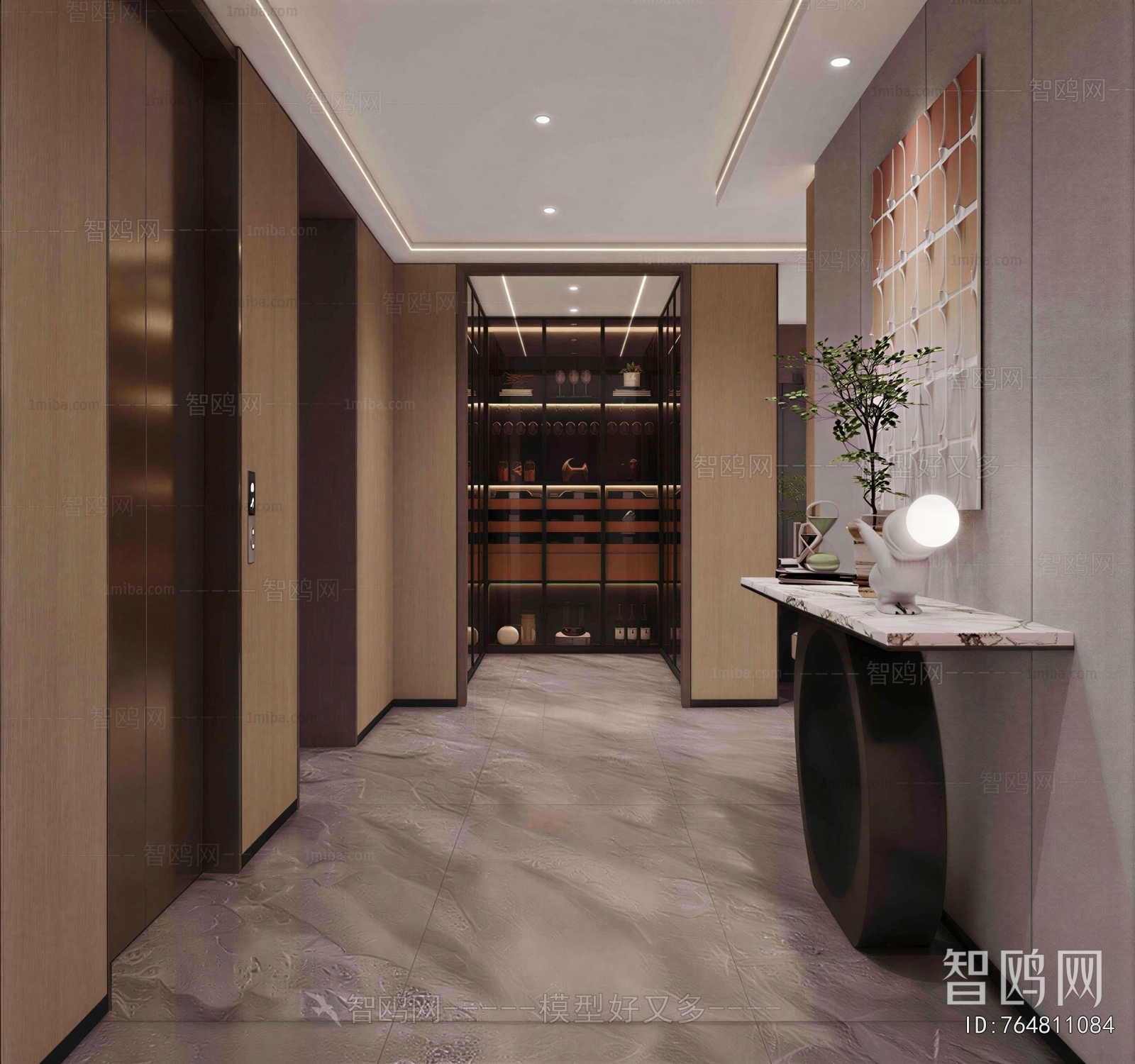 Modern Hallway