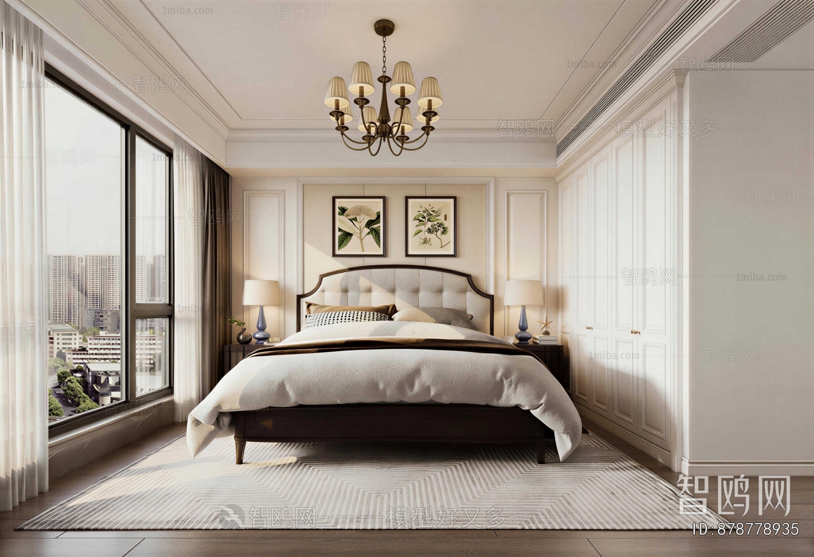 American Style Bedroom
