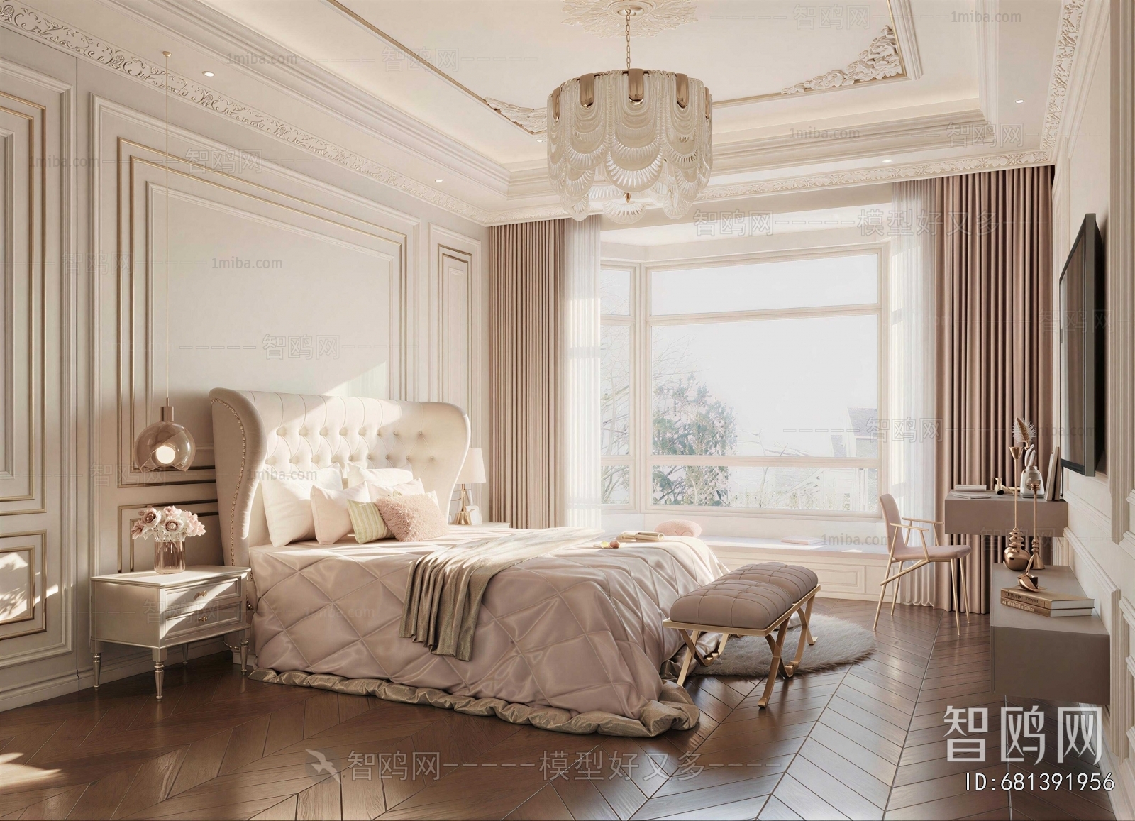 European Style Bedroom
