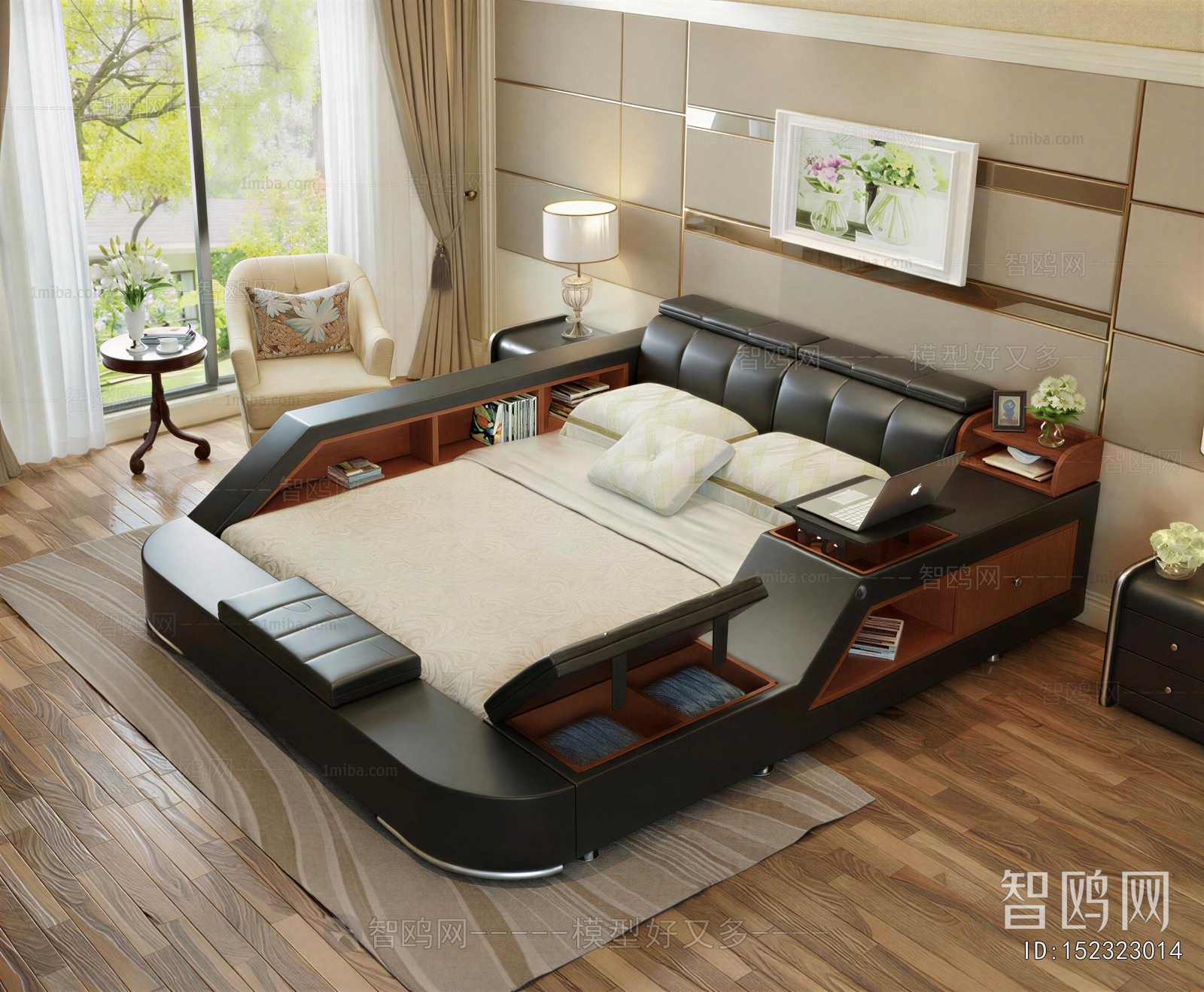 Modern Double Bed