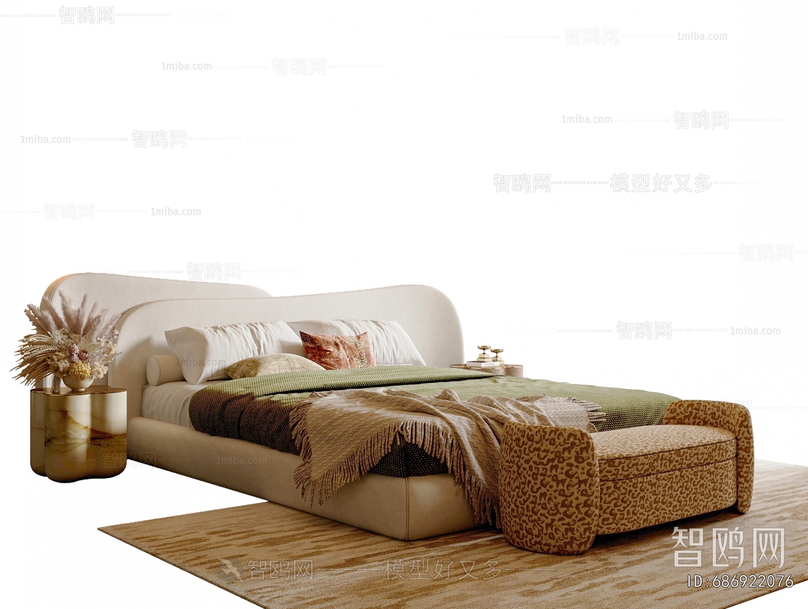 Modern Double Bed