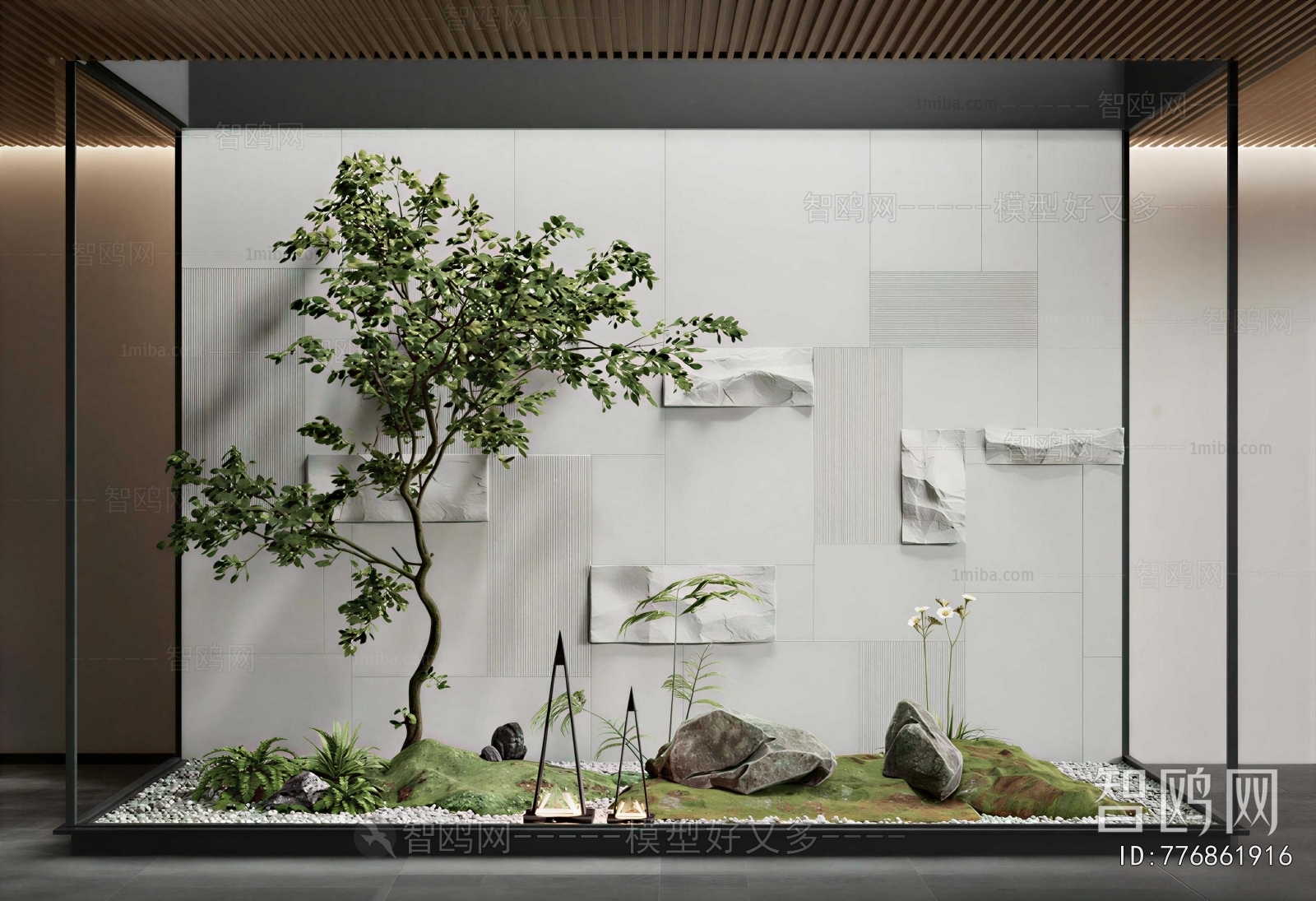 New Chinese Style Plant Landscaping