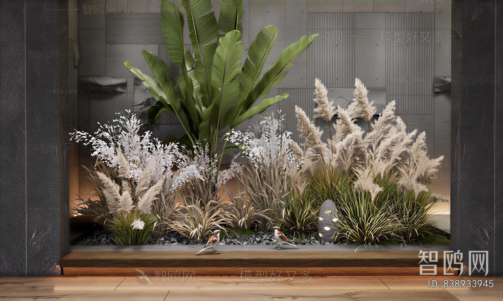 Wabi-sabi Style Plant Landscaping
