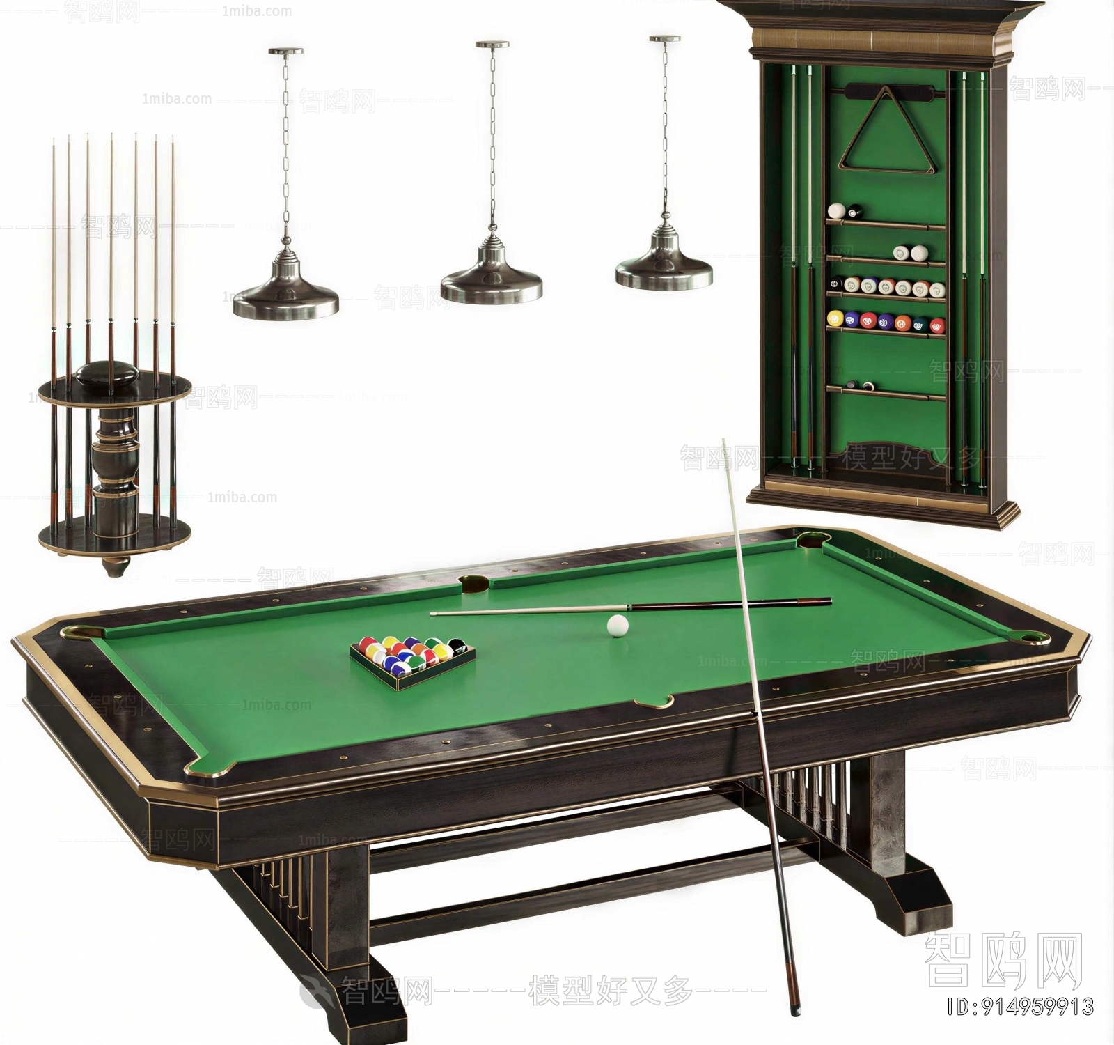 Modern Pool Table