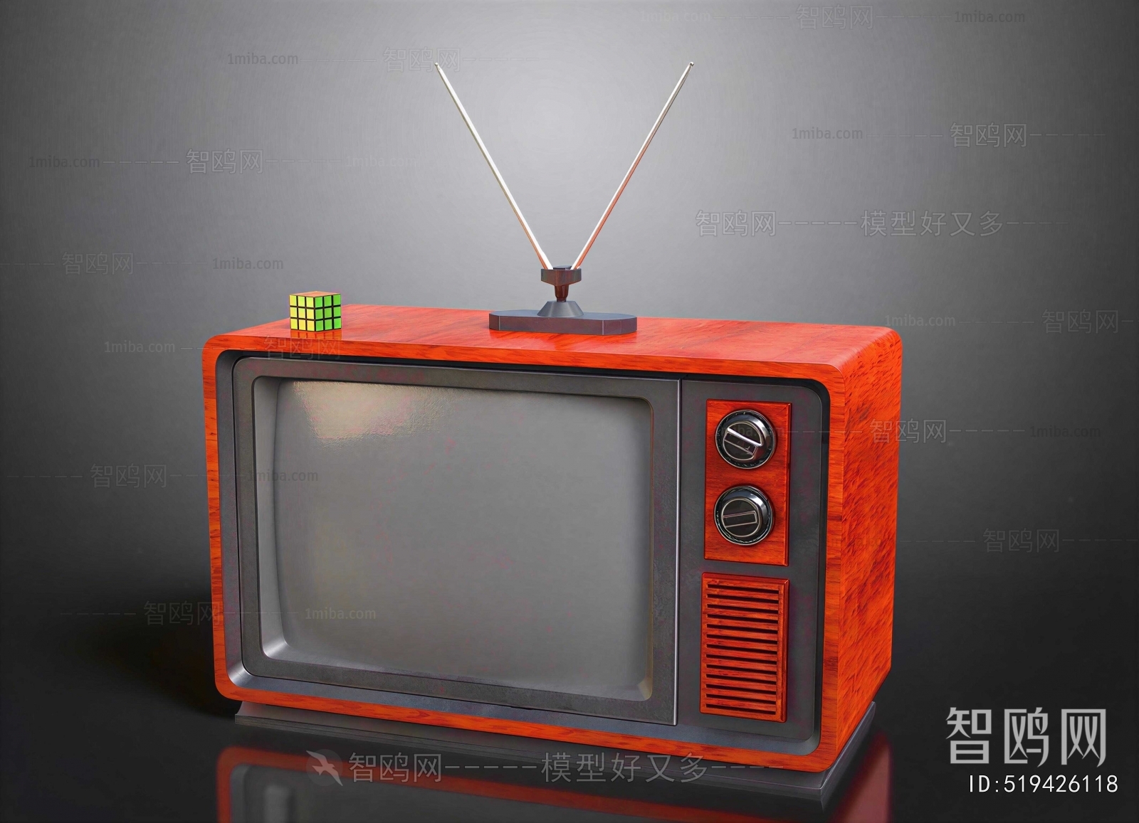 Retro Style TV Set