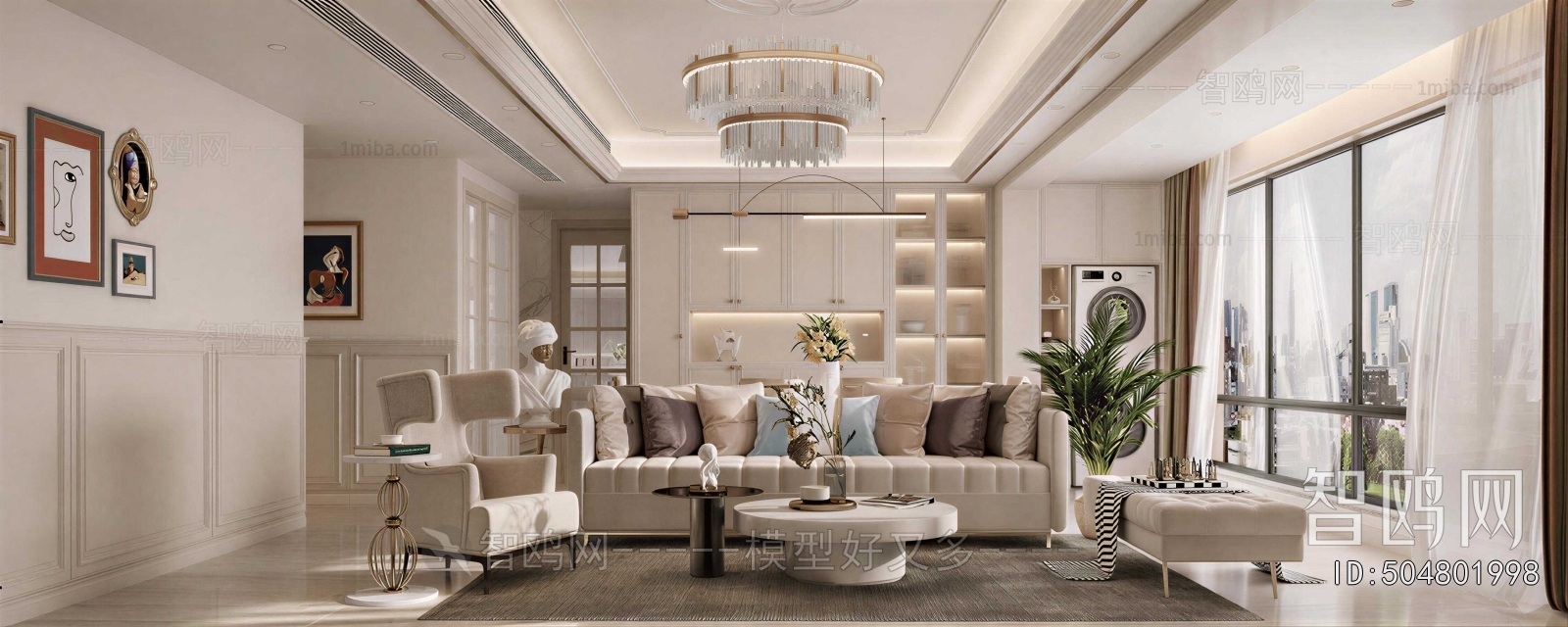 American Style A Living Room