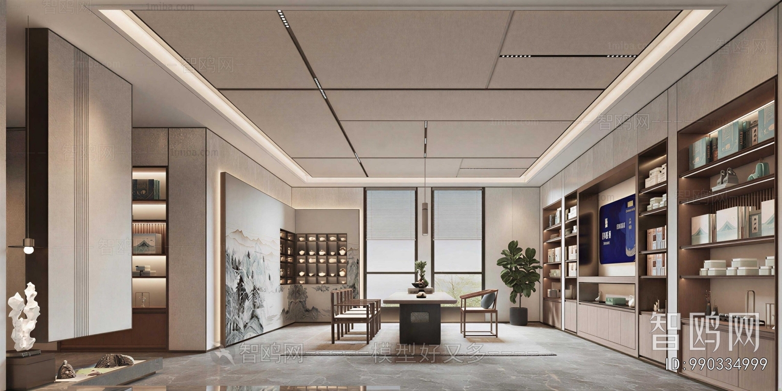 New Chinese Style Teahouse Tea House