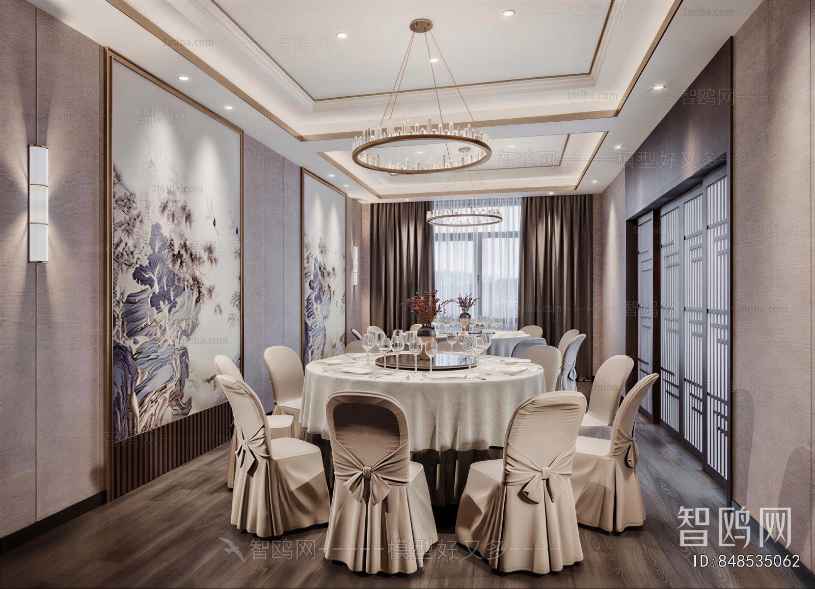 New Chinese Style Restaurant Box