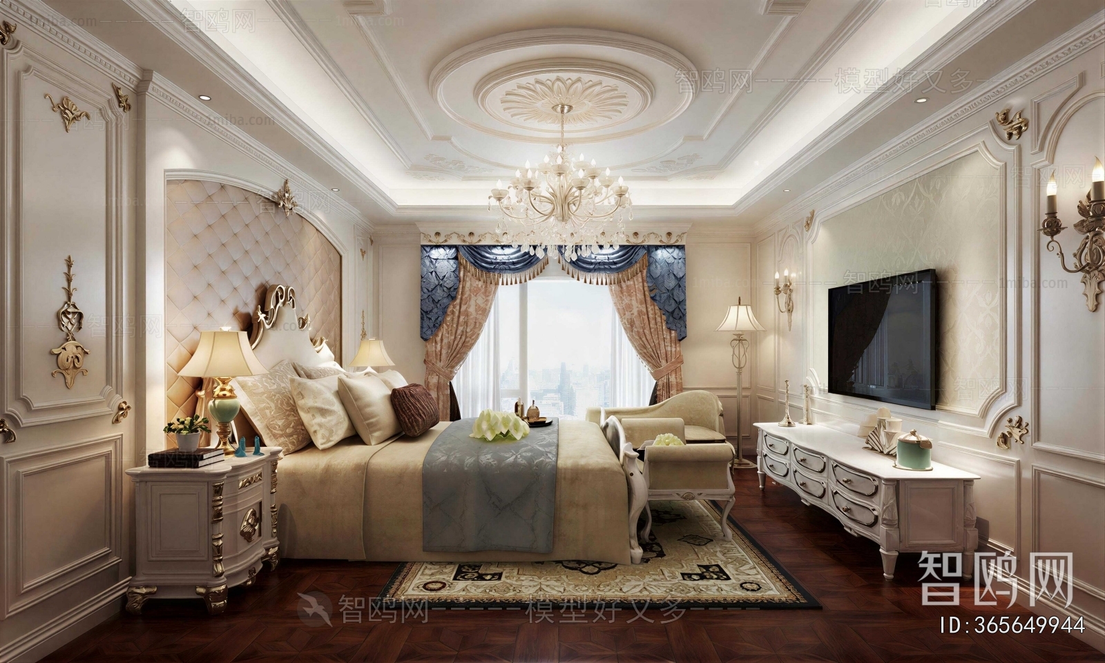 European Style Bedroom
