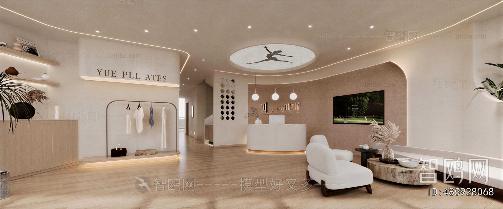 Wabi-sabi Style Gym