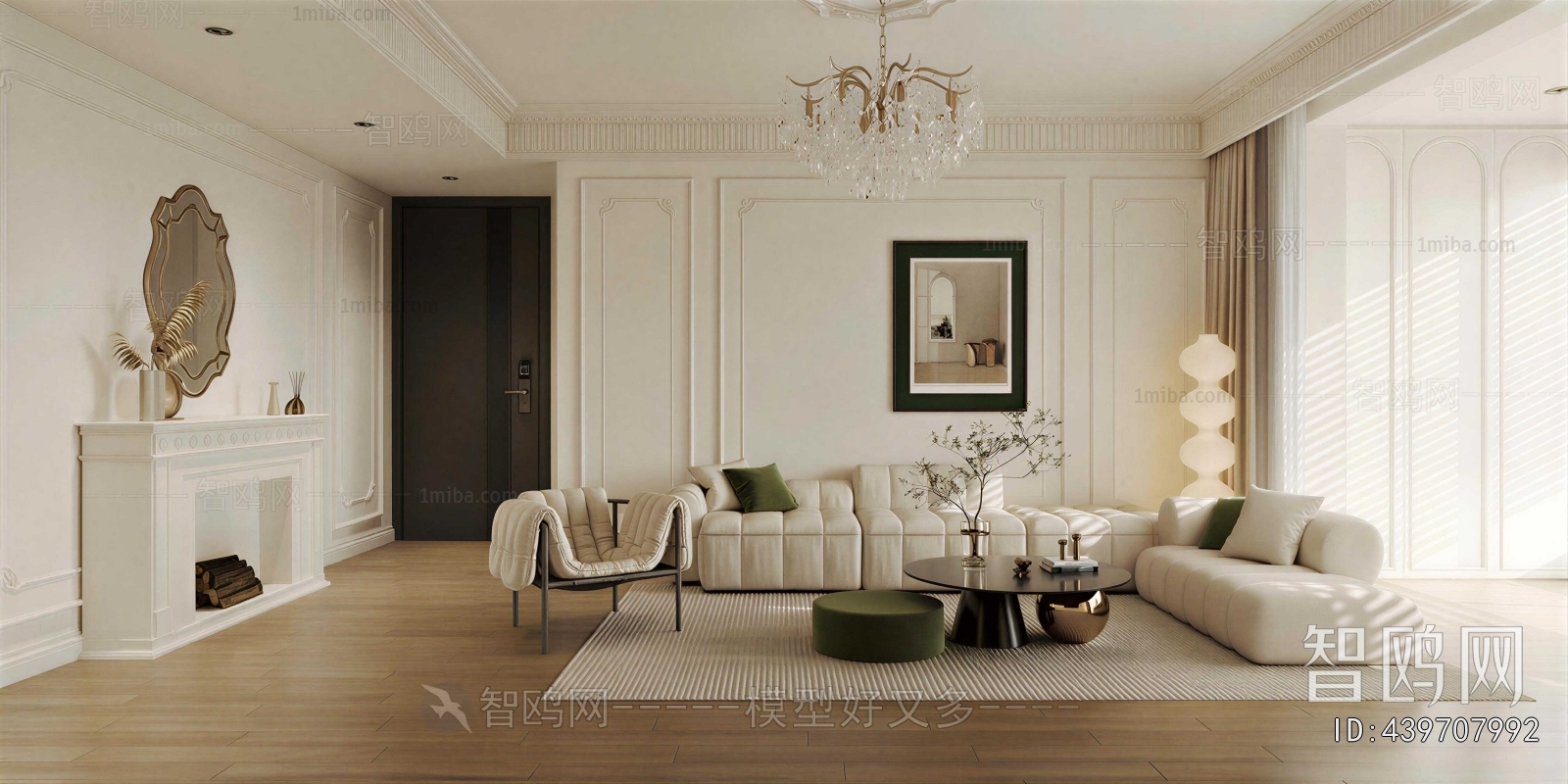 French Style A Living Room