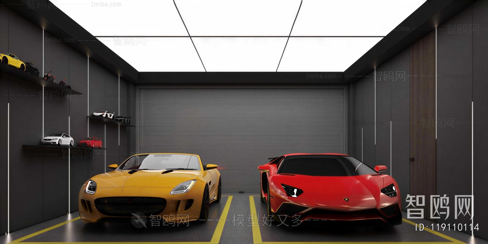 Modern Underground Garage