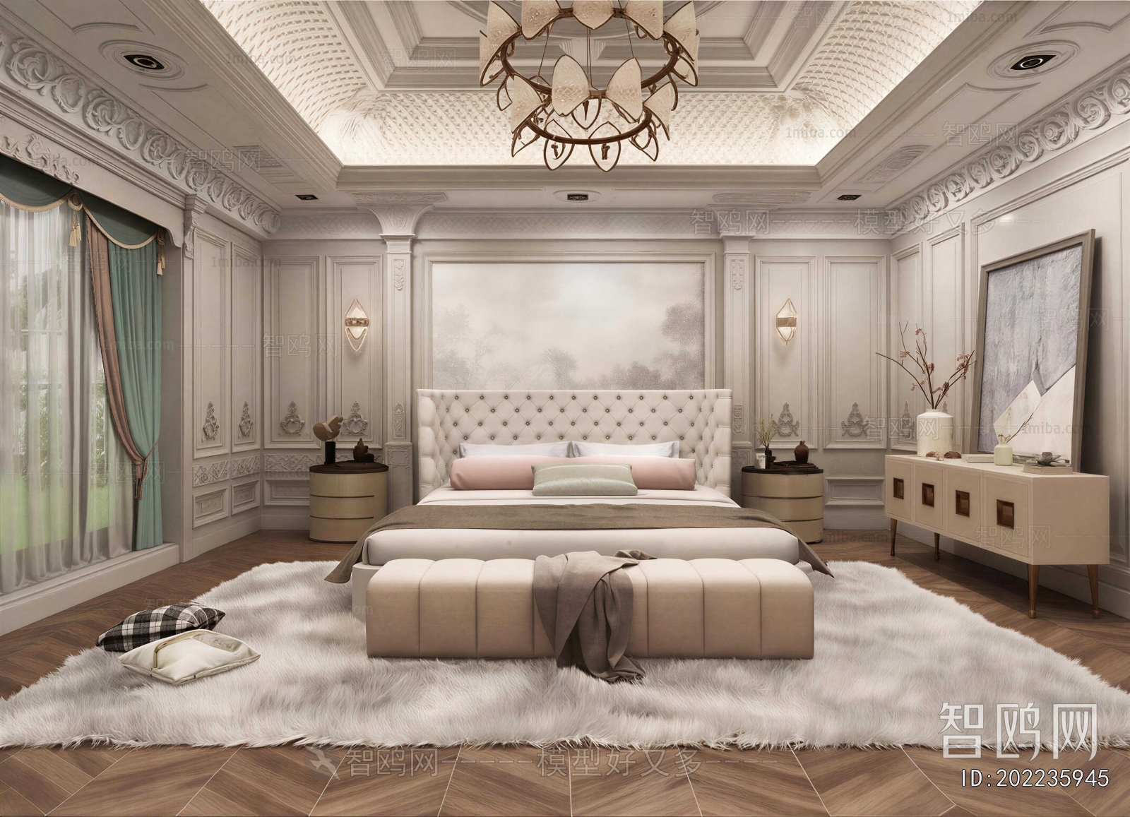 European Style Bedroom