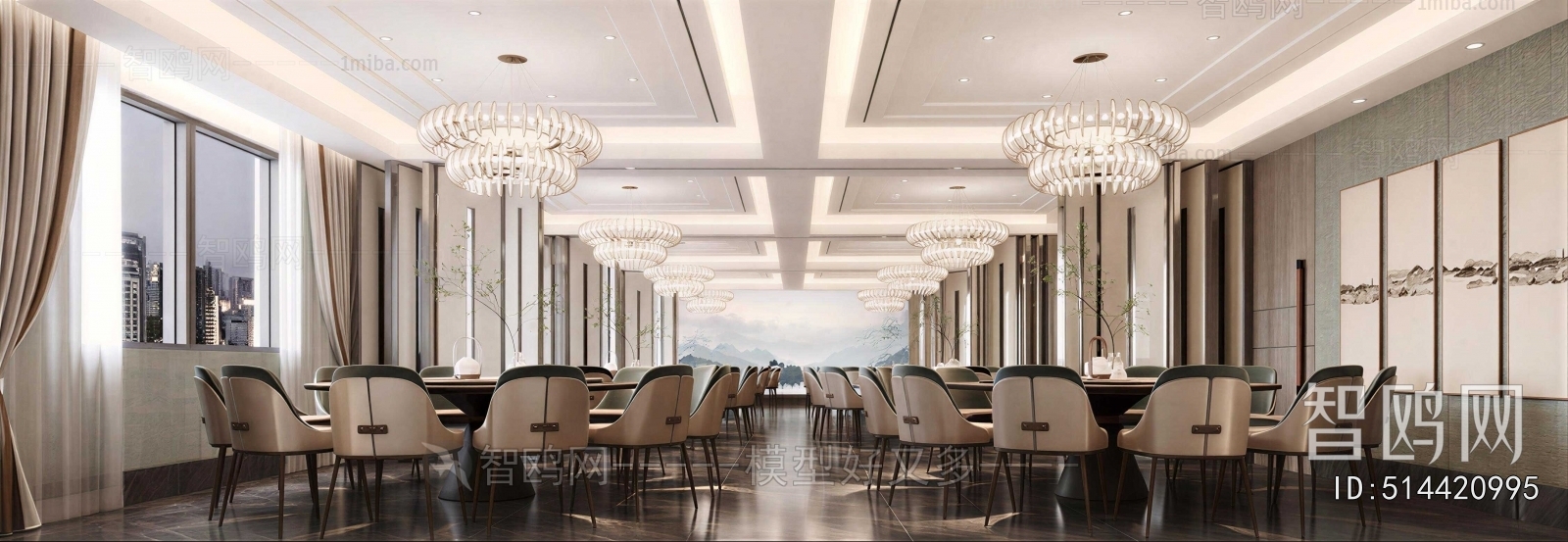 New Chinese Style Banquet Hall