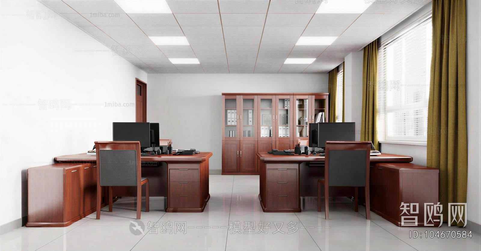 New Chinese Style Manager's Office