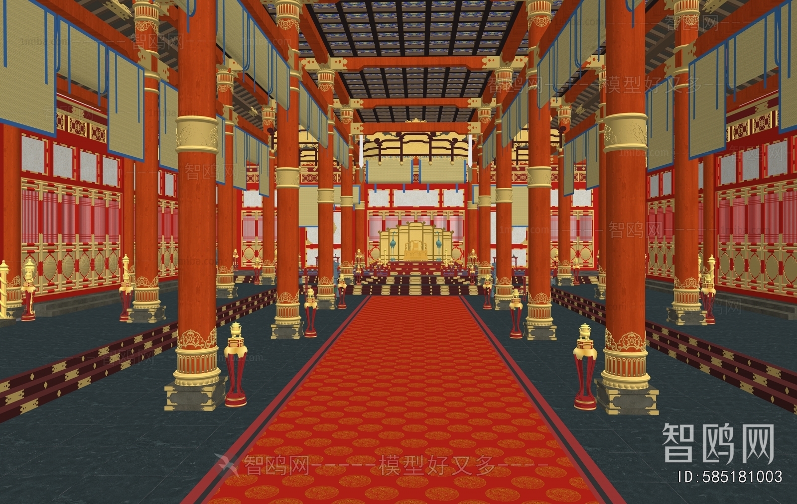 Chinese Style Ancient Architectural Buildings