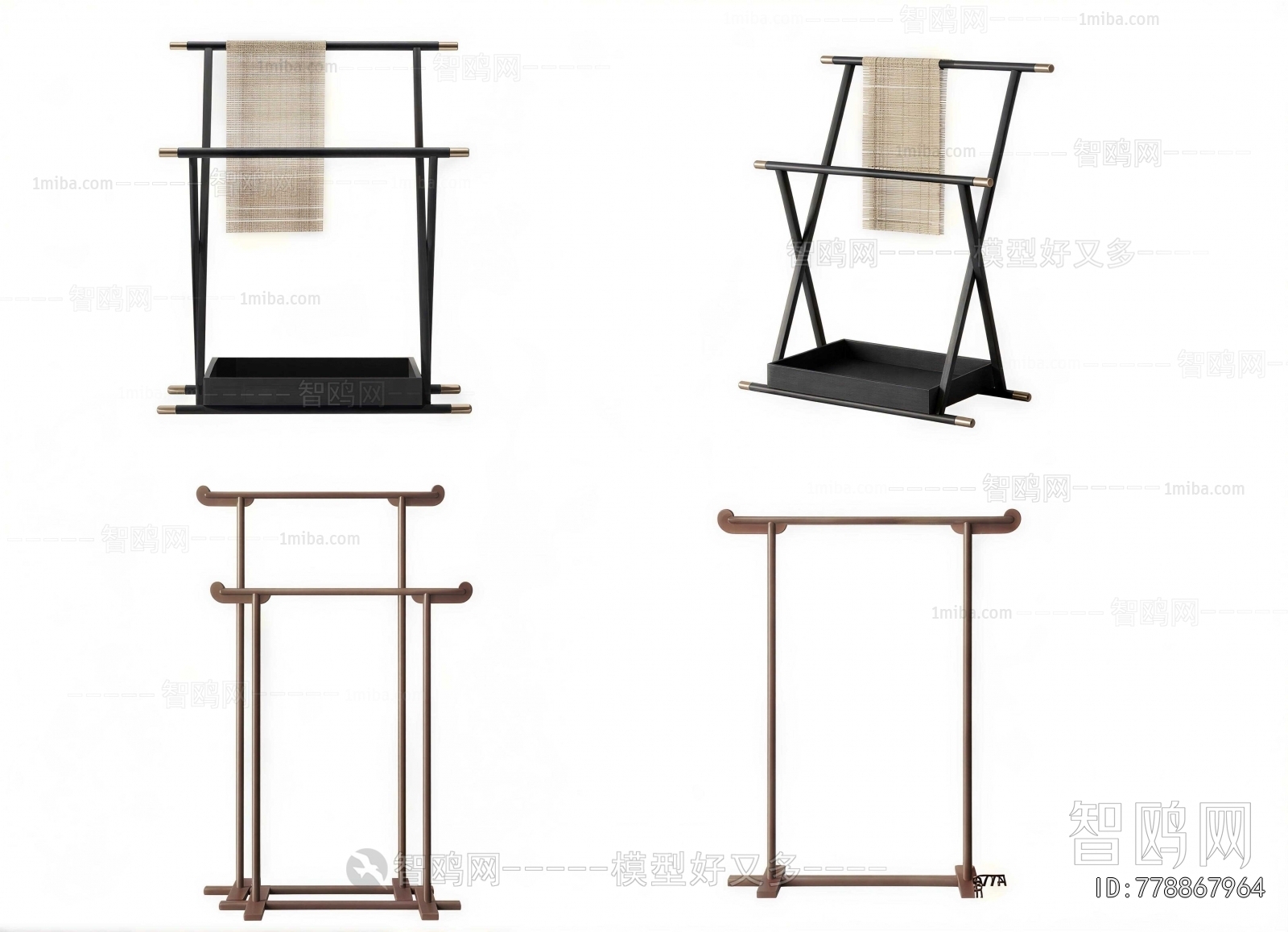 New Chinese Style Bathroom Rack
