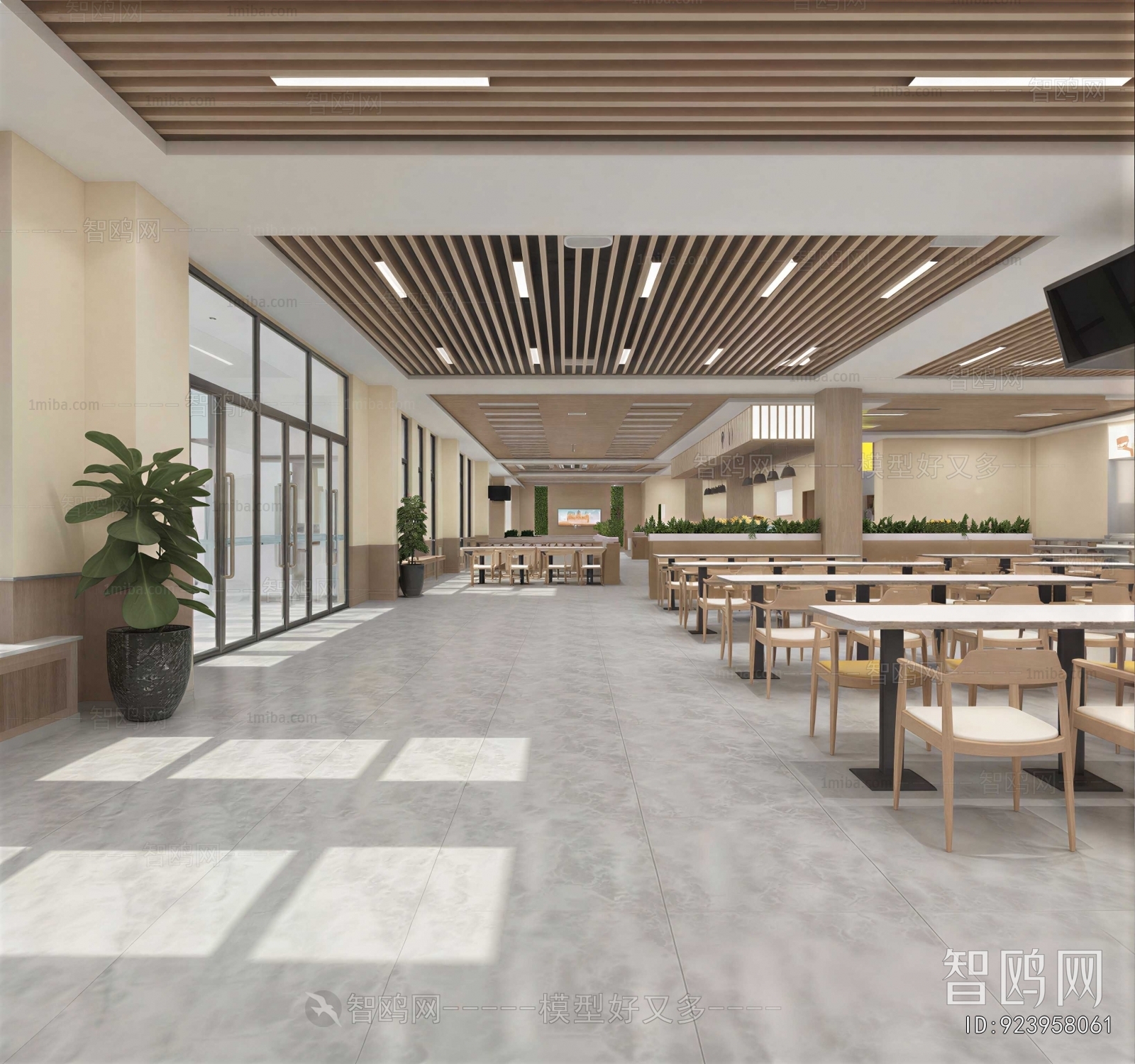 Modern Office Canteen