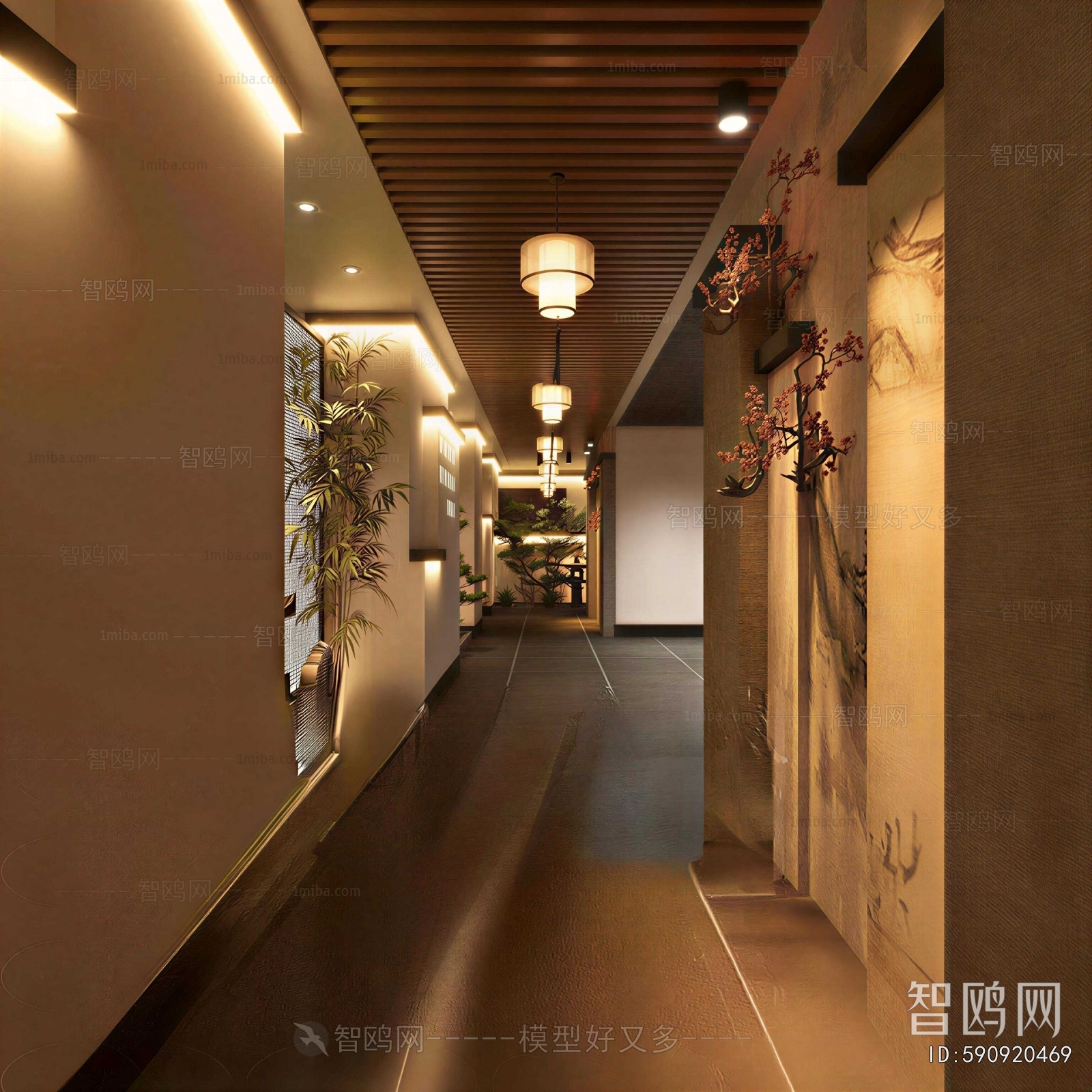 New Chinese Style Club Space