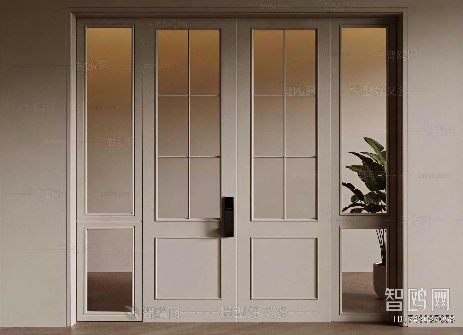 French Style Double Door