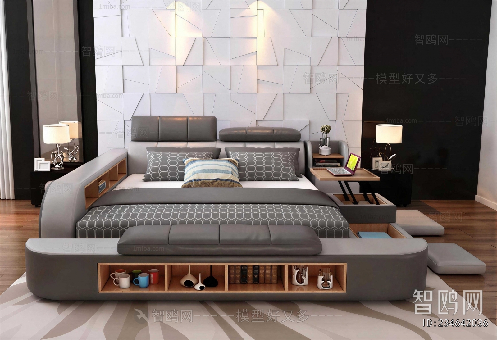 Modern Double Bed