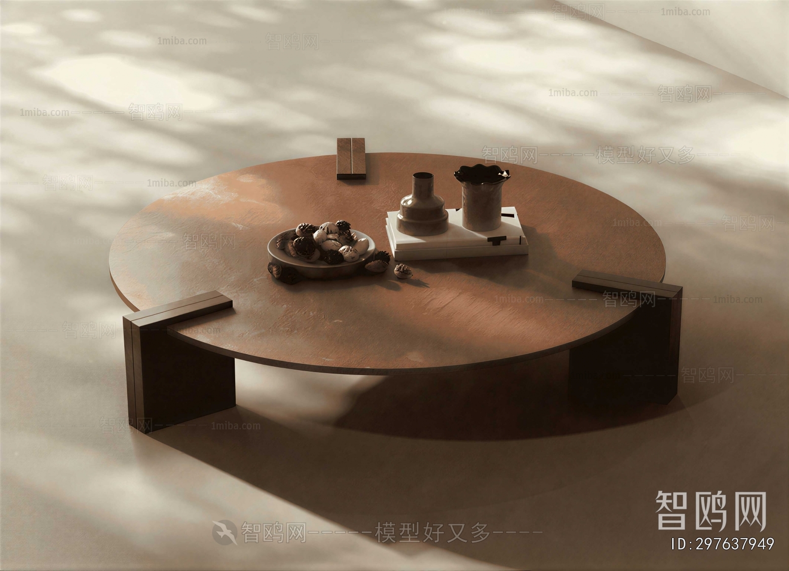 Wabi-sabi Style Coffee Table
