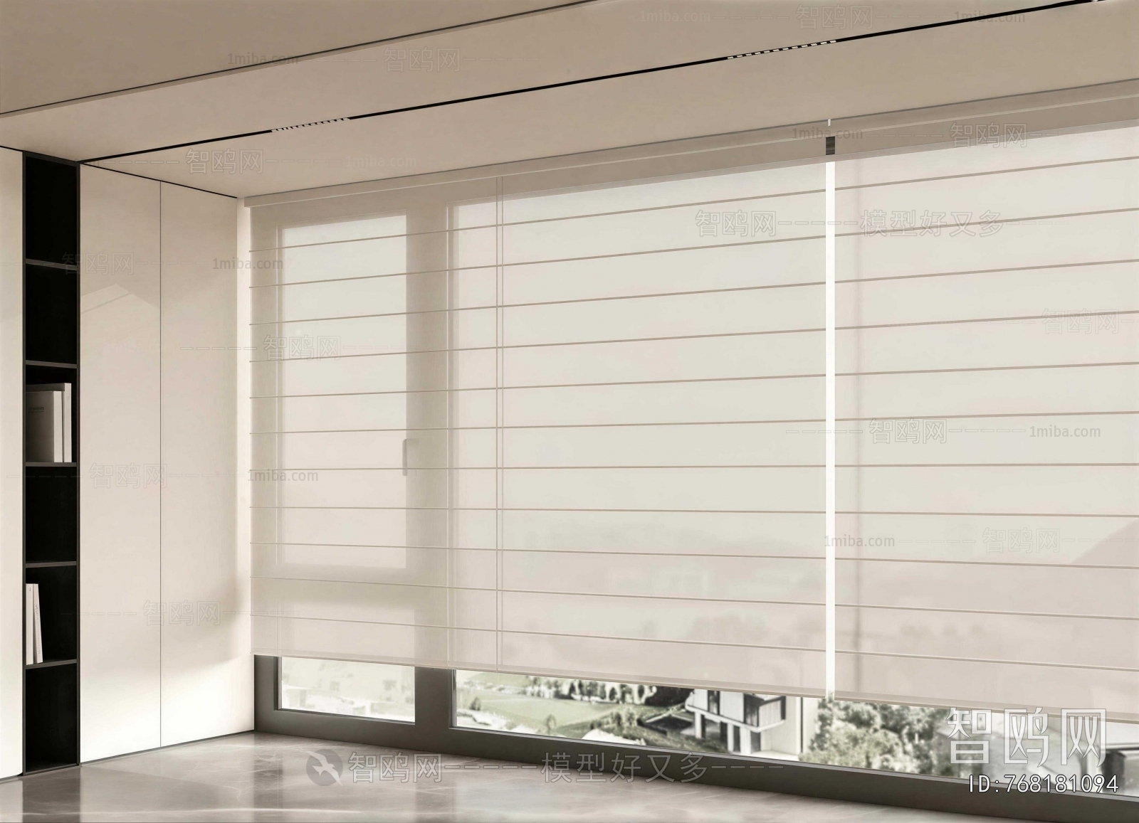 Modern The Curtain