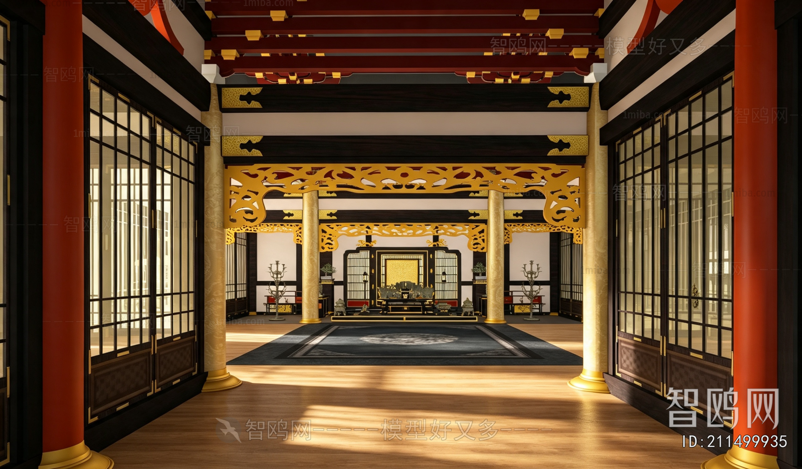 Chinese Style Ancient Architectural Buildings