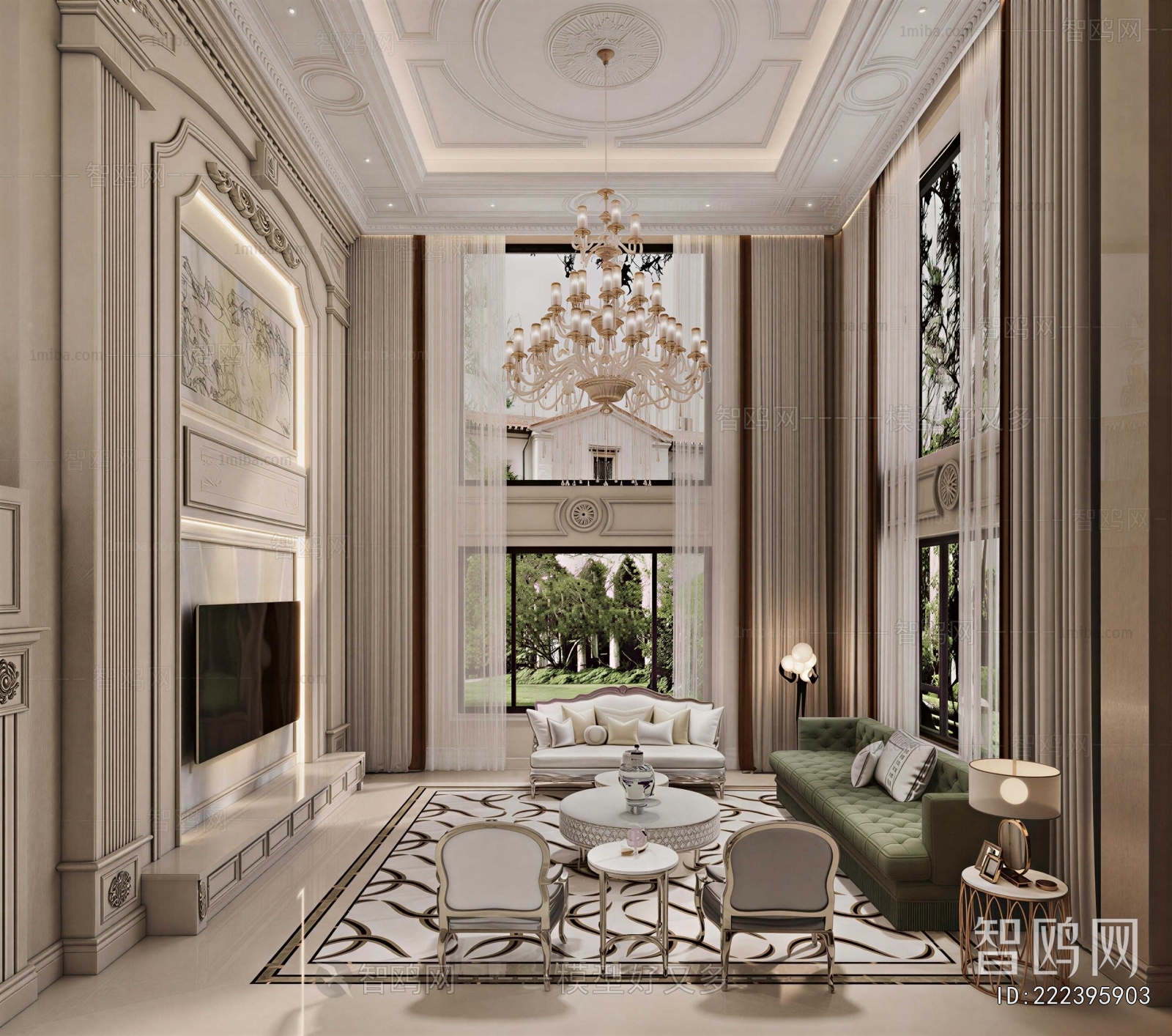 European Style A Living Room