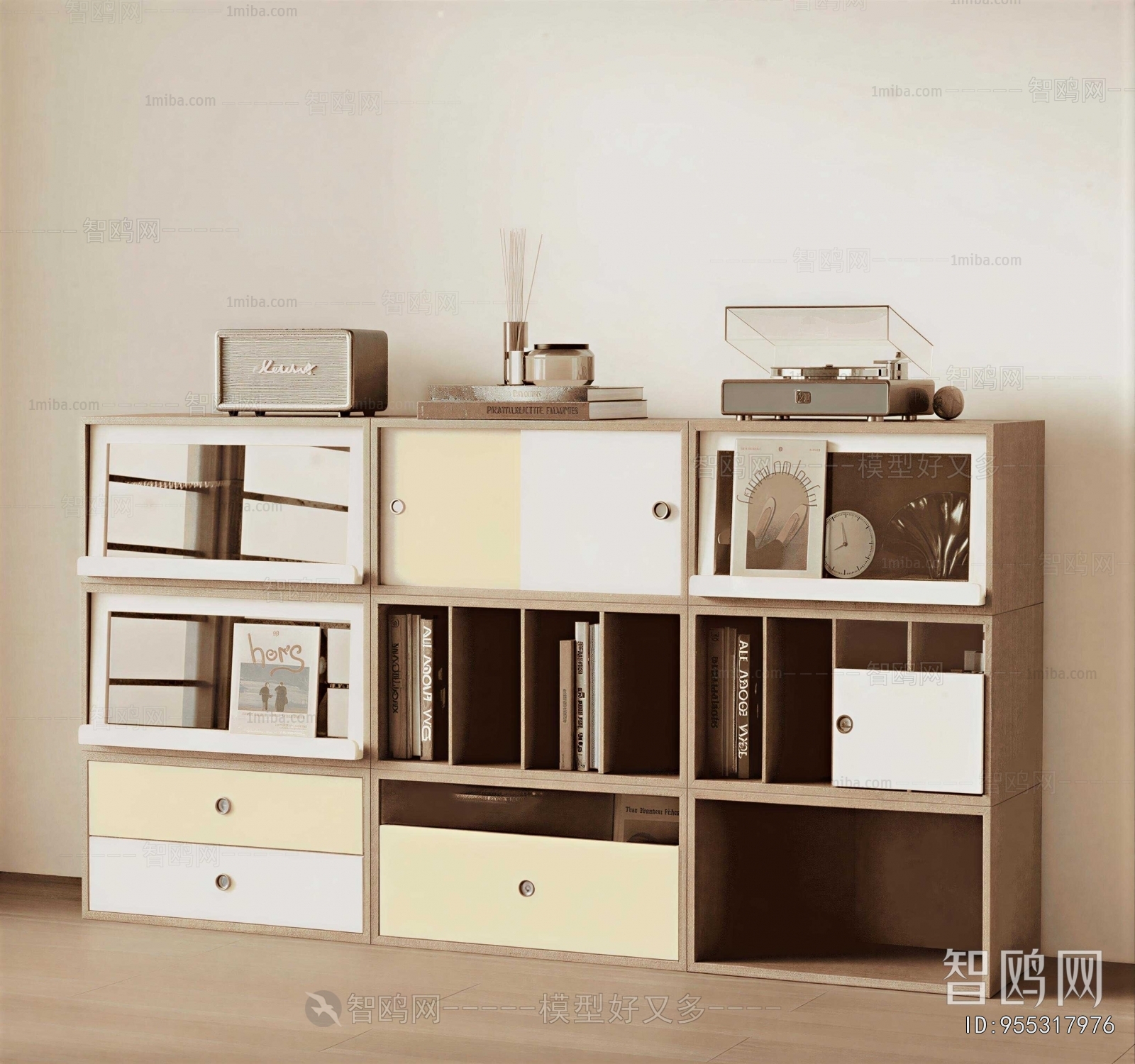 Nordic Style Bookcase