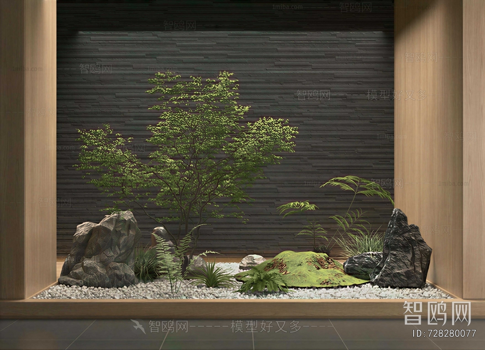 New Chinese Style Plant Landscaping