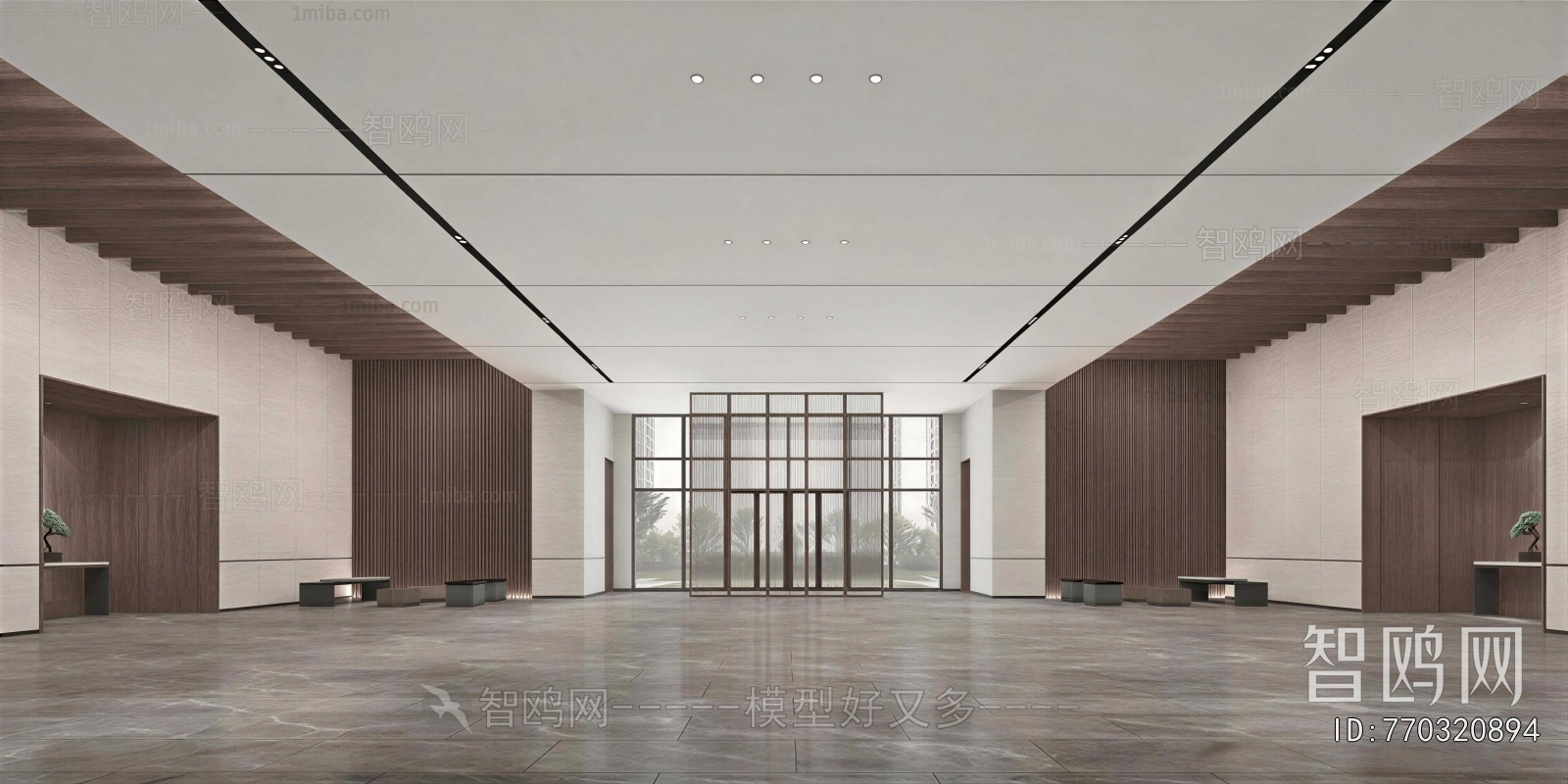 New Chinese Style Office Reception Desk