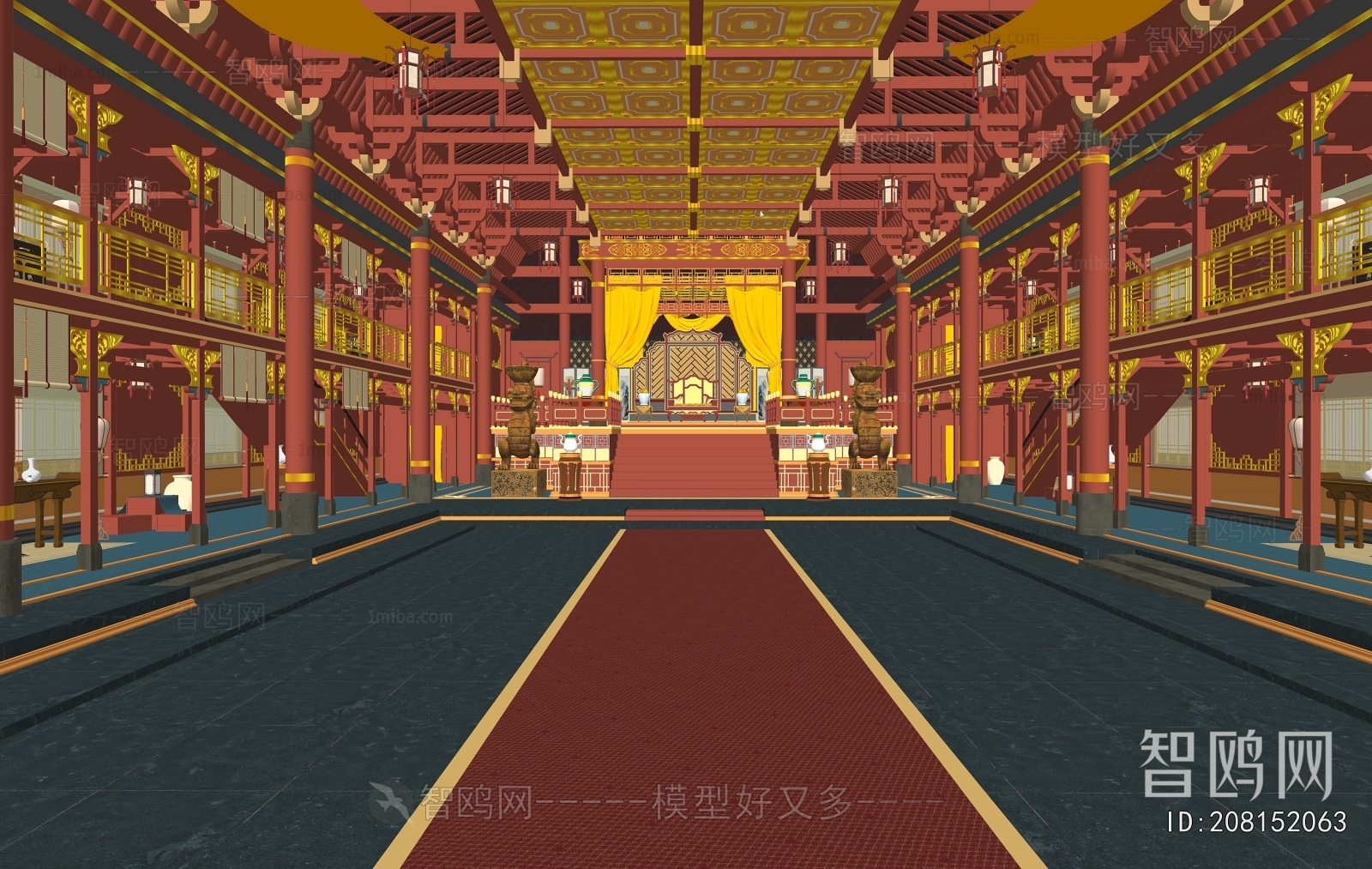Chinese Style Ancient Architectural Buildings