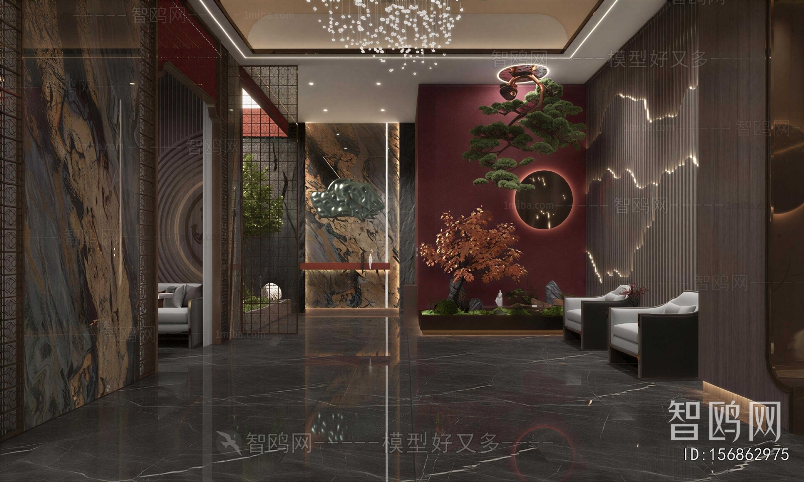 New Chinese Style Club Space