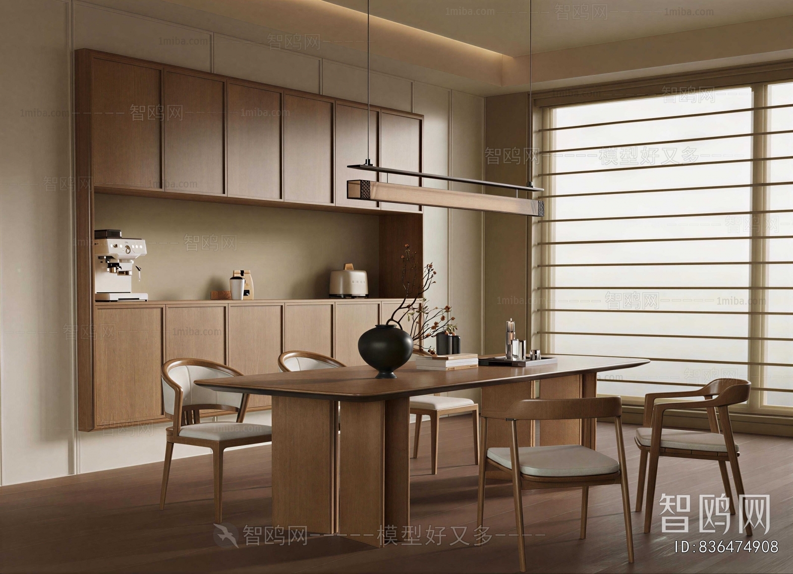 New Chinese Style Dining Room