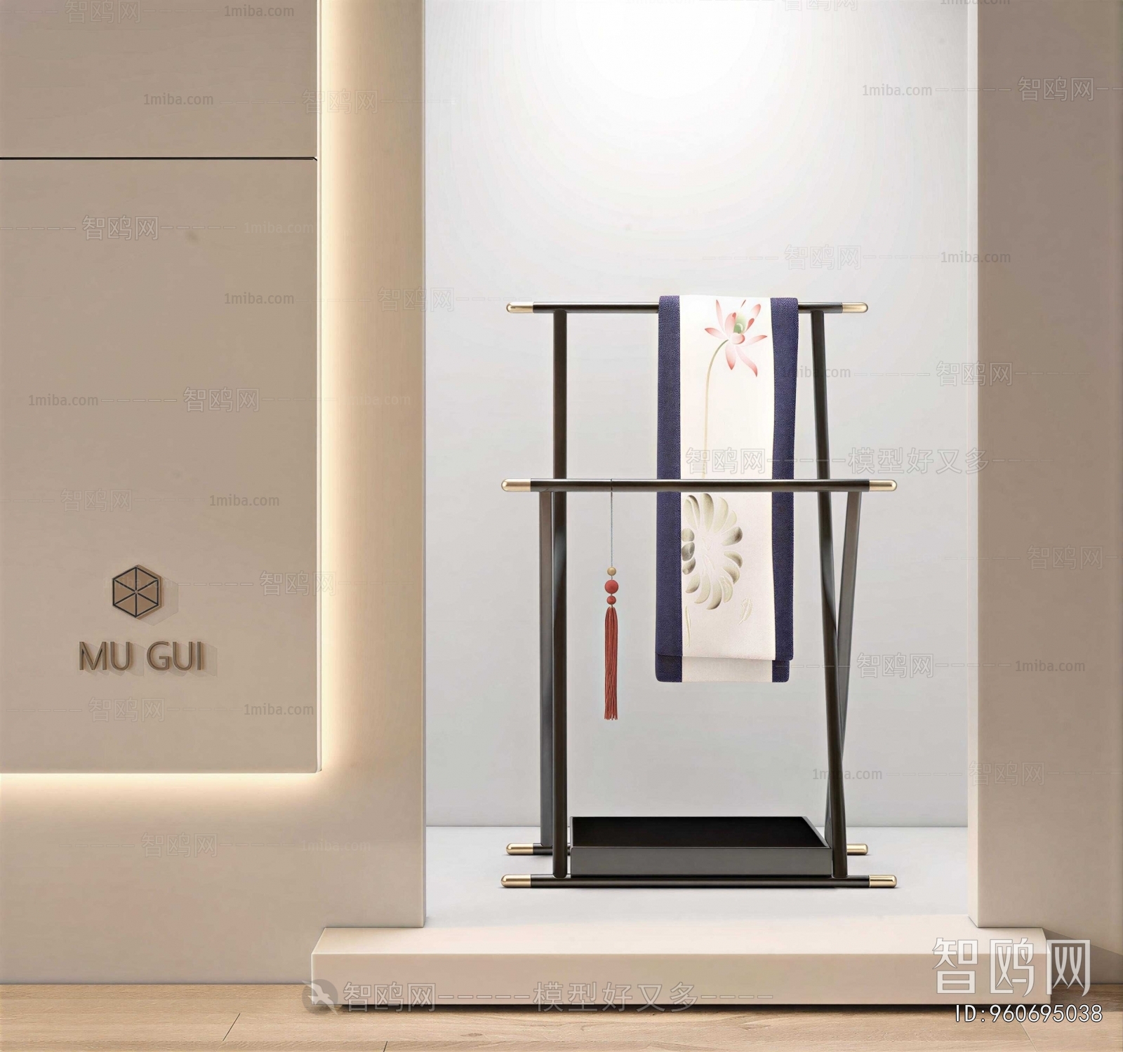 New Chinese Style Bathroom Rack
