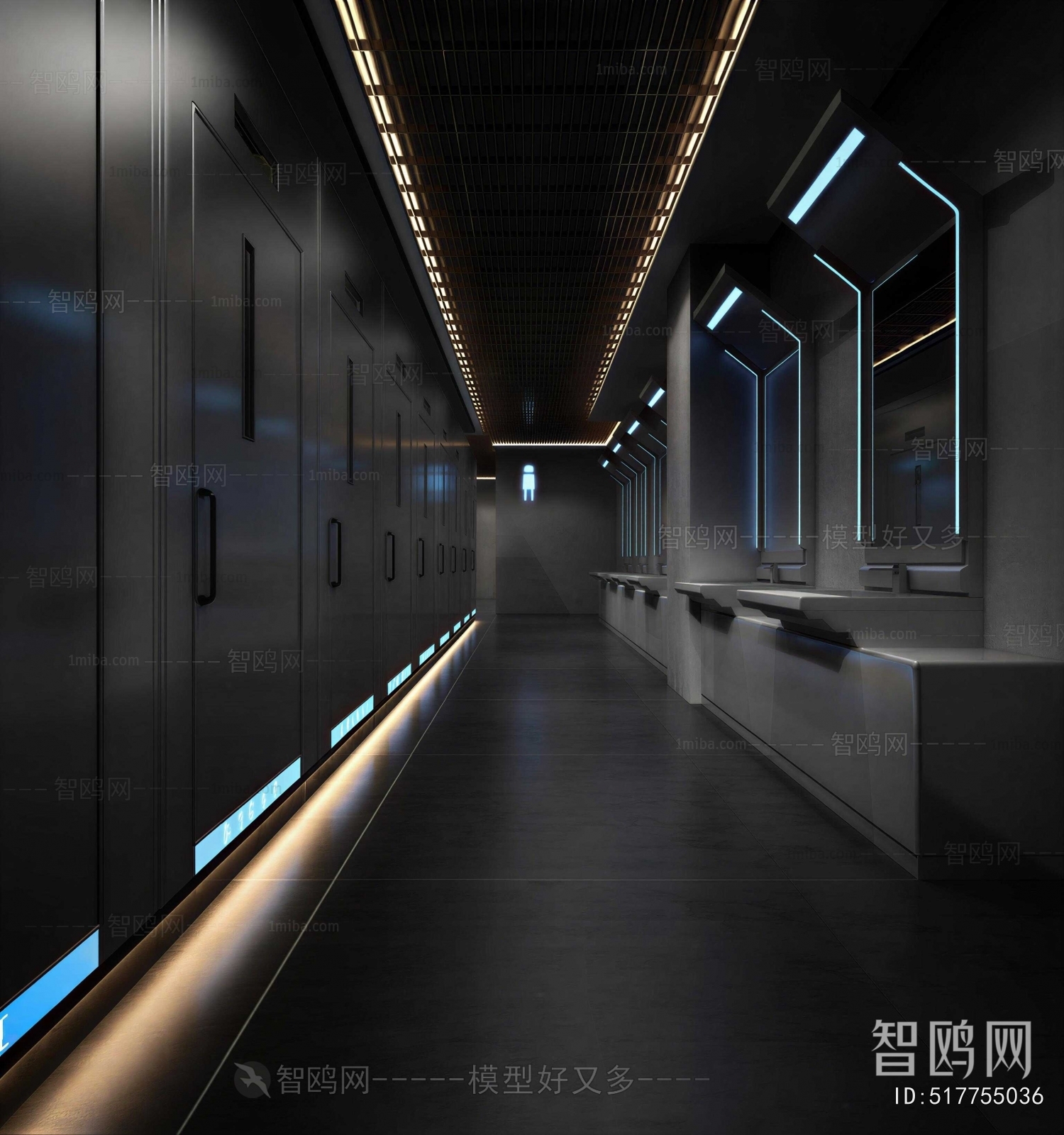 Modern Public Toilet