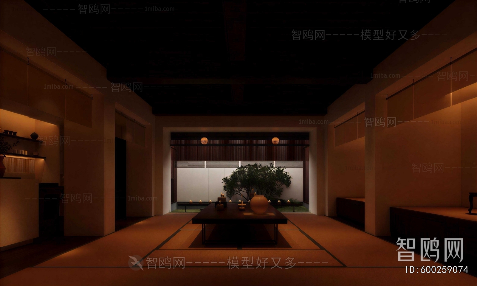 Wabi-sabi Style Teahouse Tea House