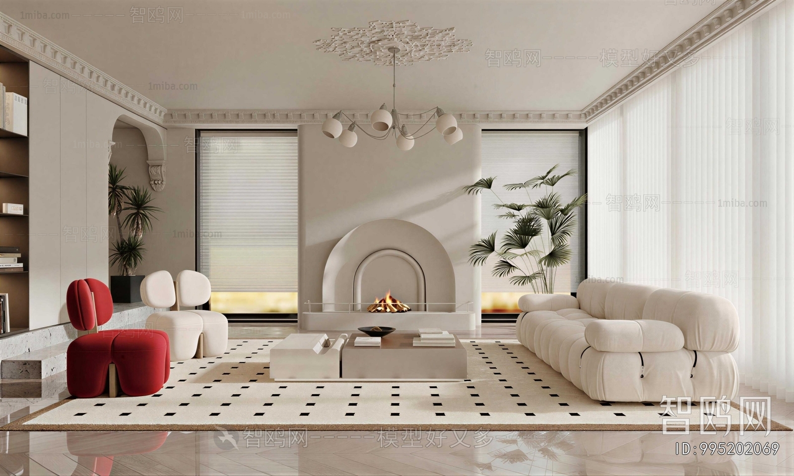 French Style A Living Room