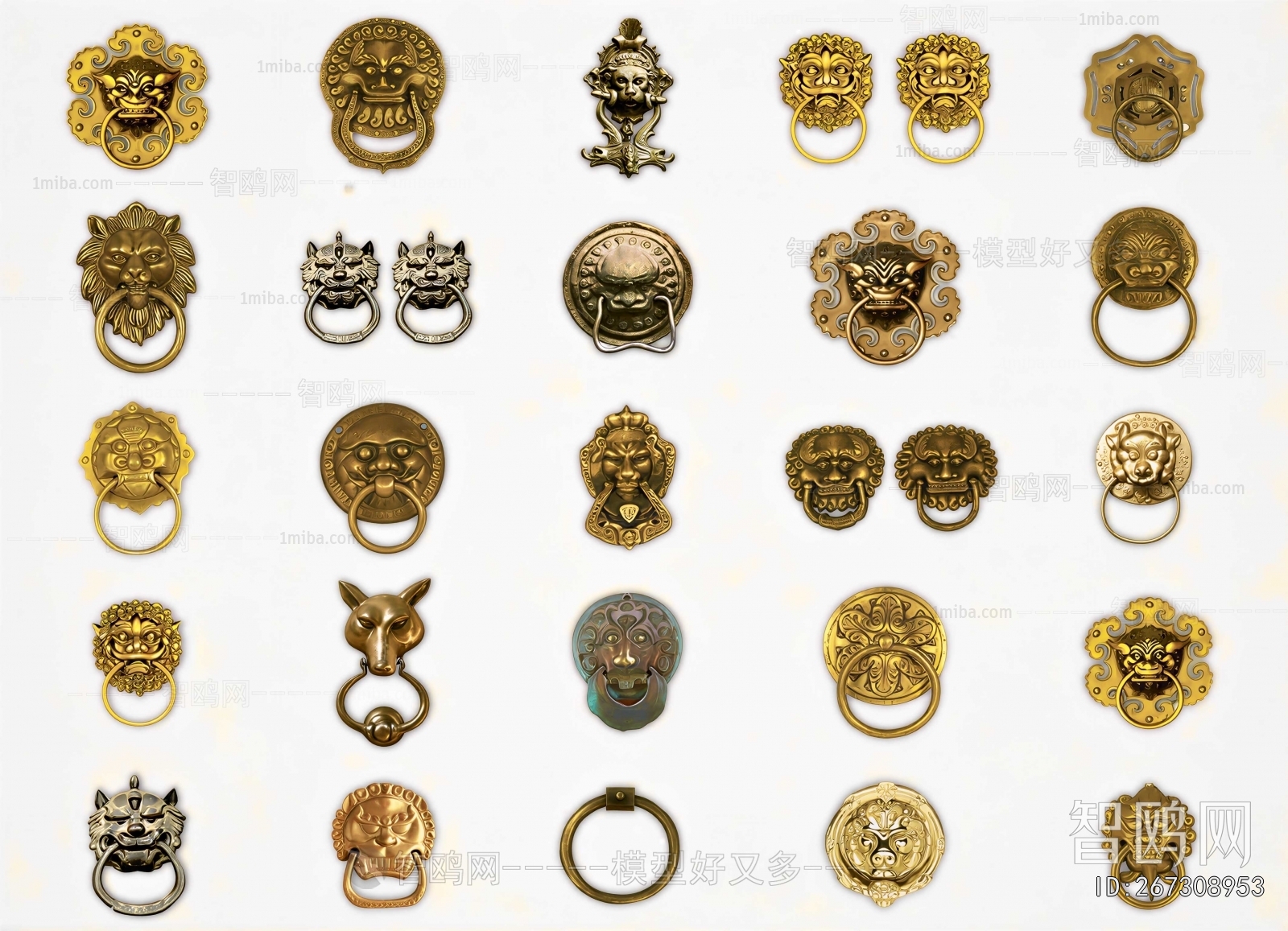 New Chinese Style Door Handle