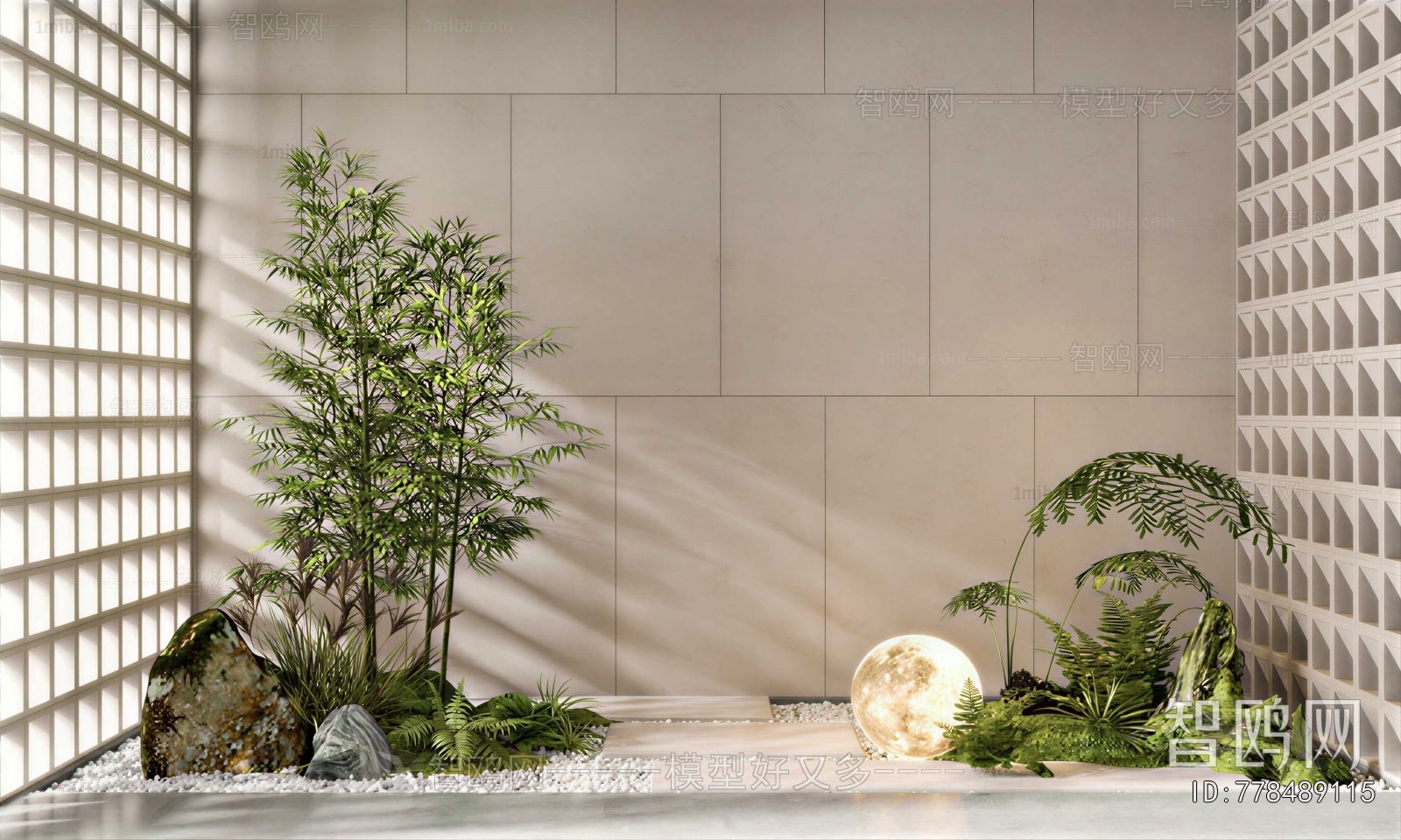 New Chinese Style Plant Landscaping