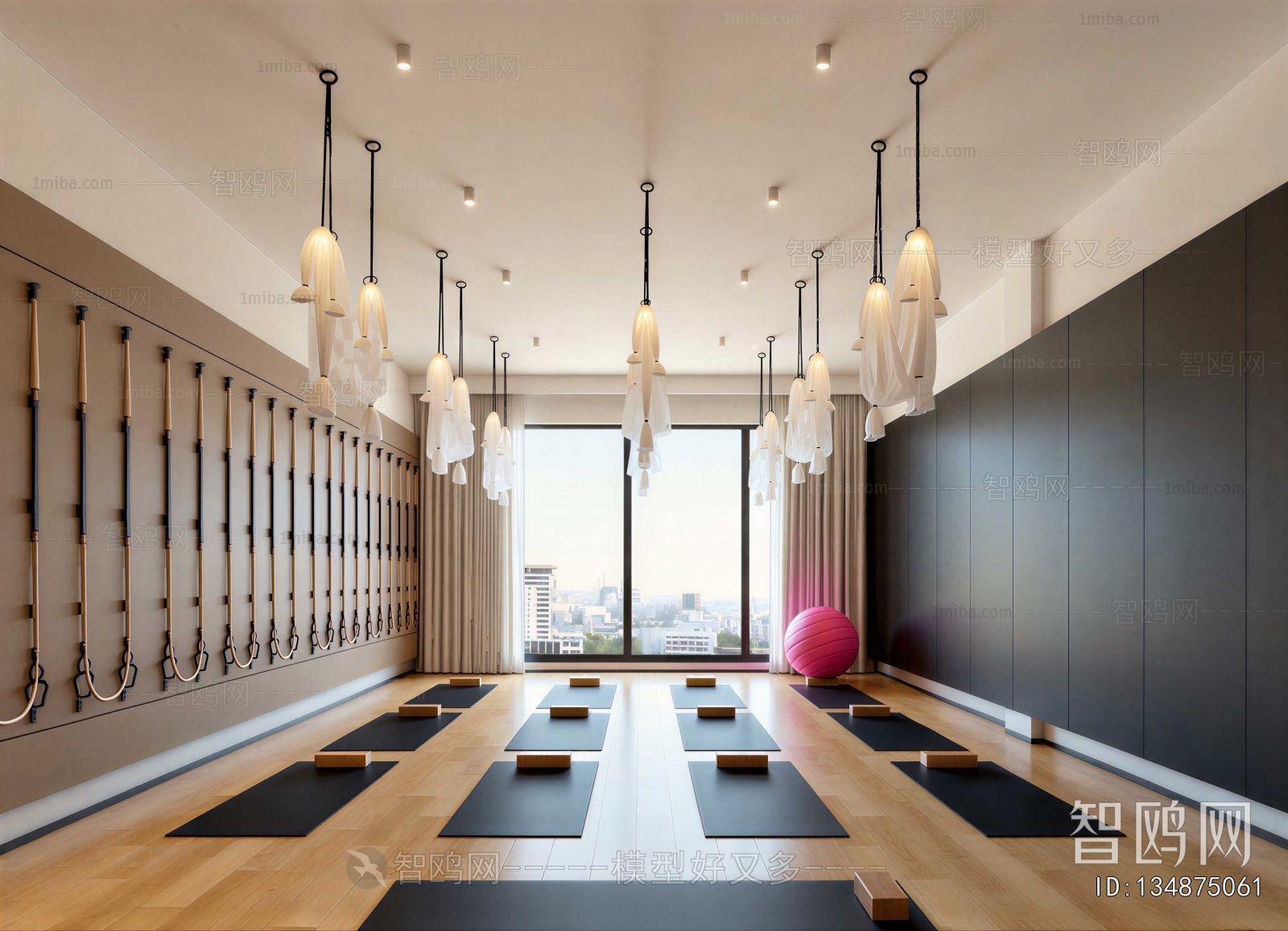 Modern Yoga Room