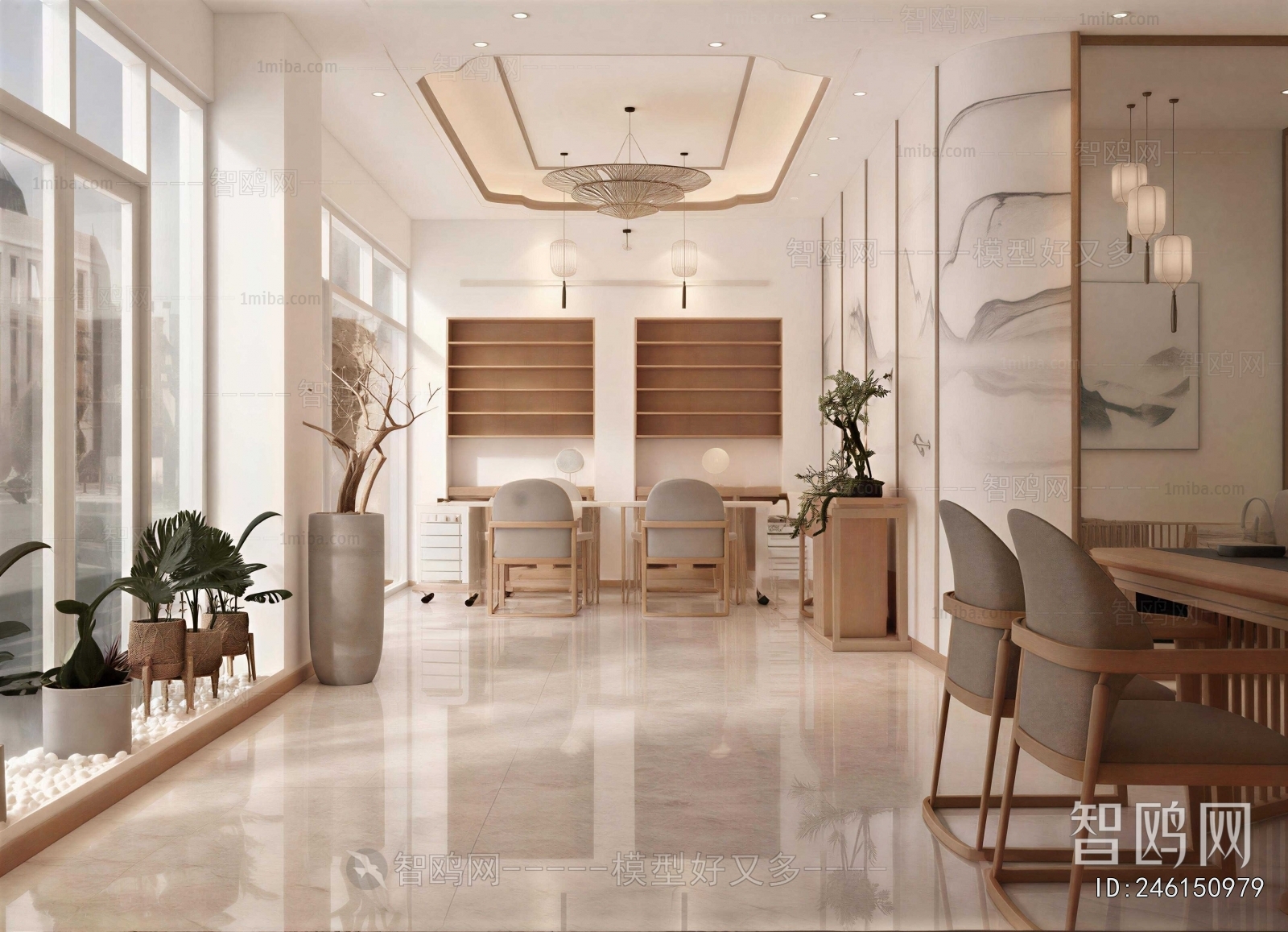 New Chinese Style Teahouse Tea House