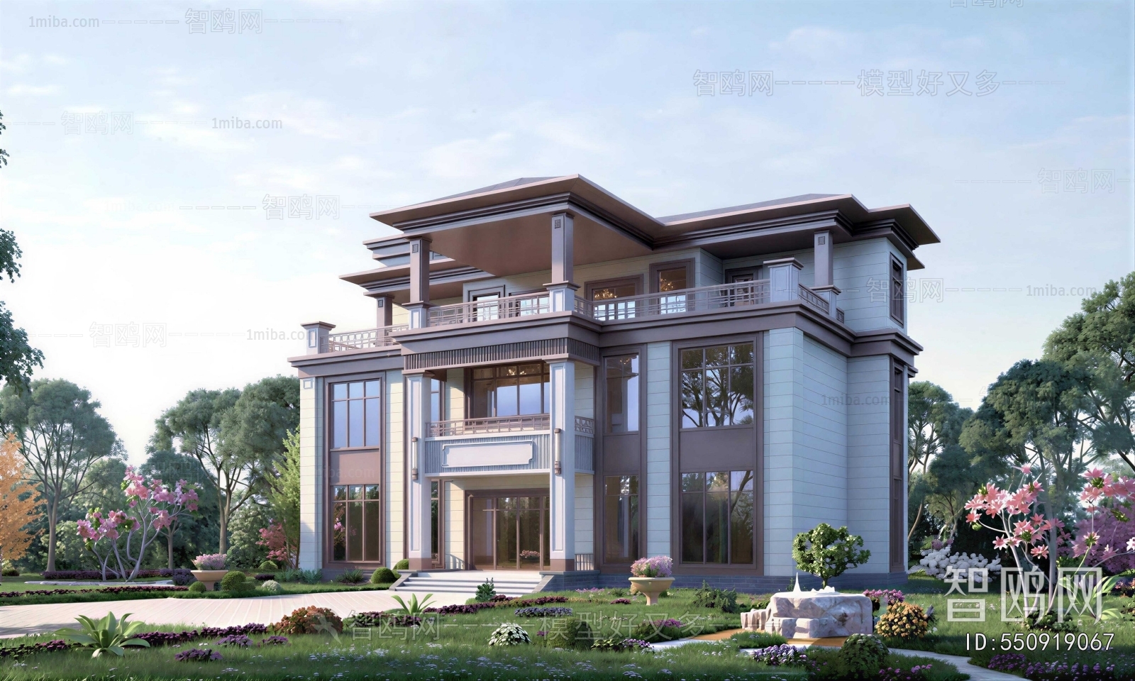 New Chinese Style Detached Villa
