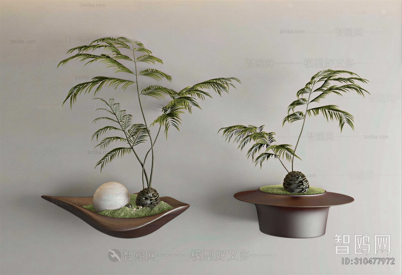 New Chinese Style Bonsai