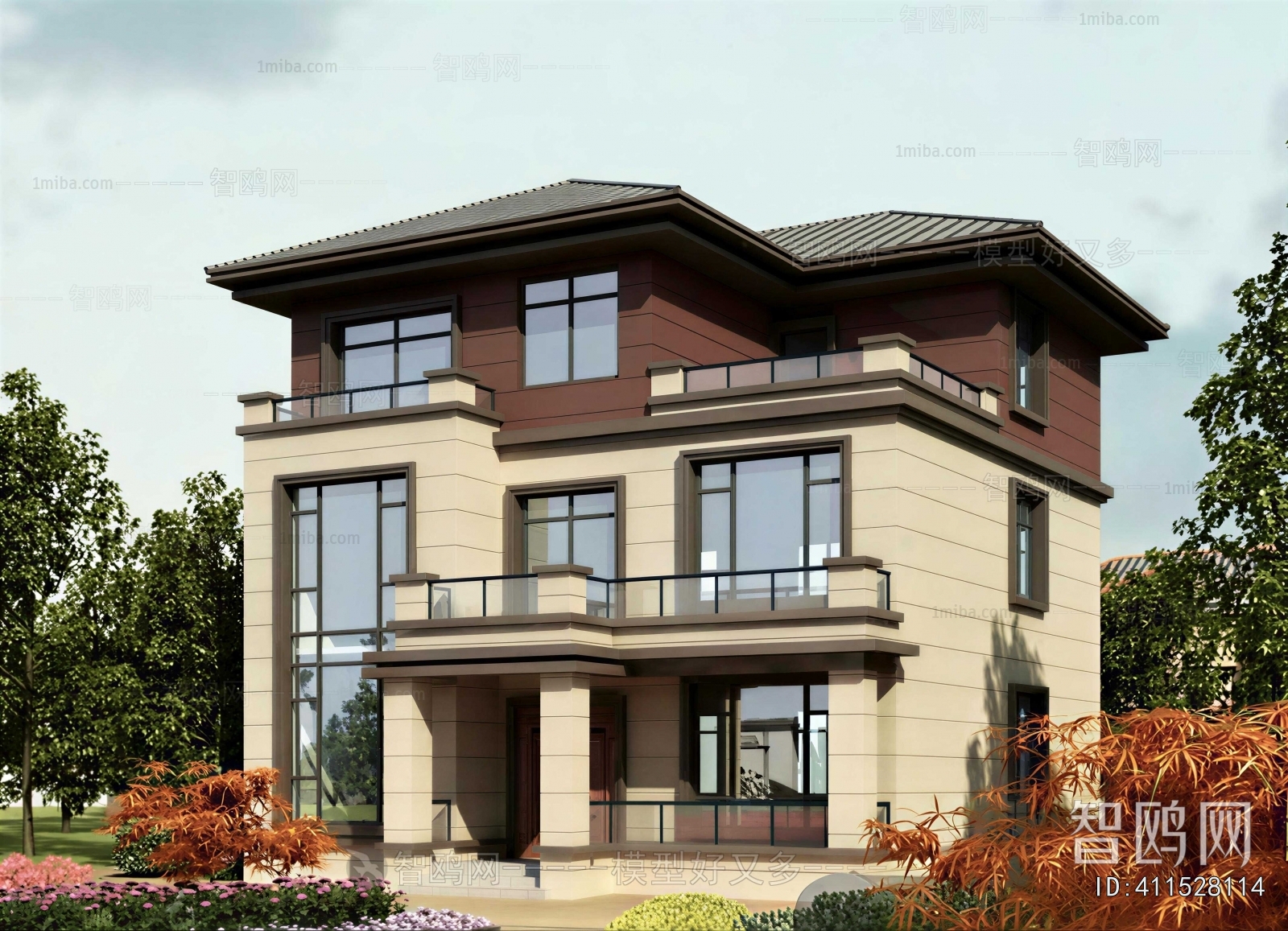 New Chinese Style Detached Villa