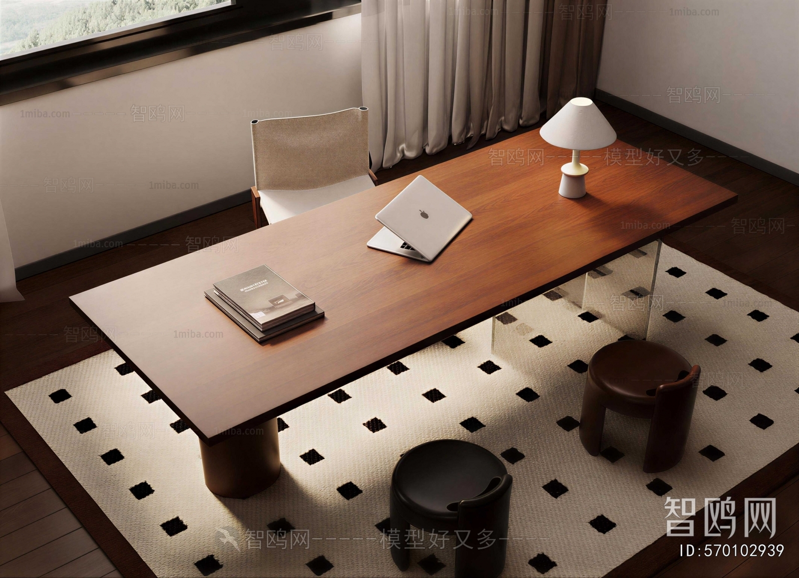 Modern Computer Desk And Chair